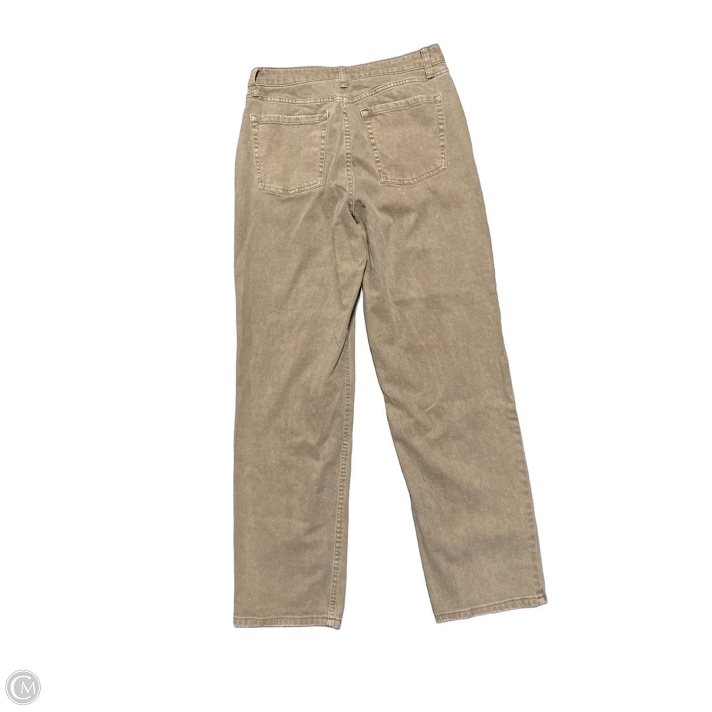 Jeans Straight By Wild Fable In Brown Denim, Size: 8