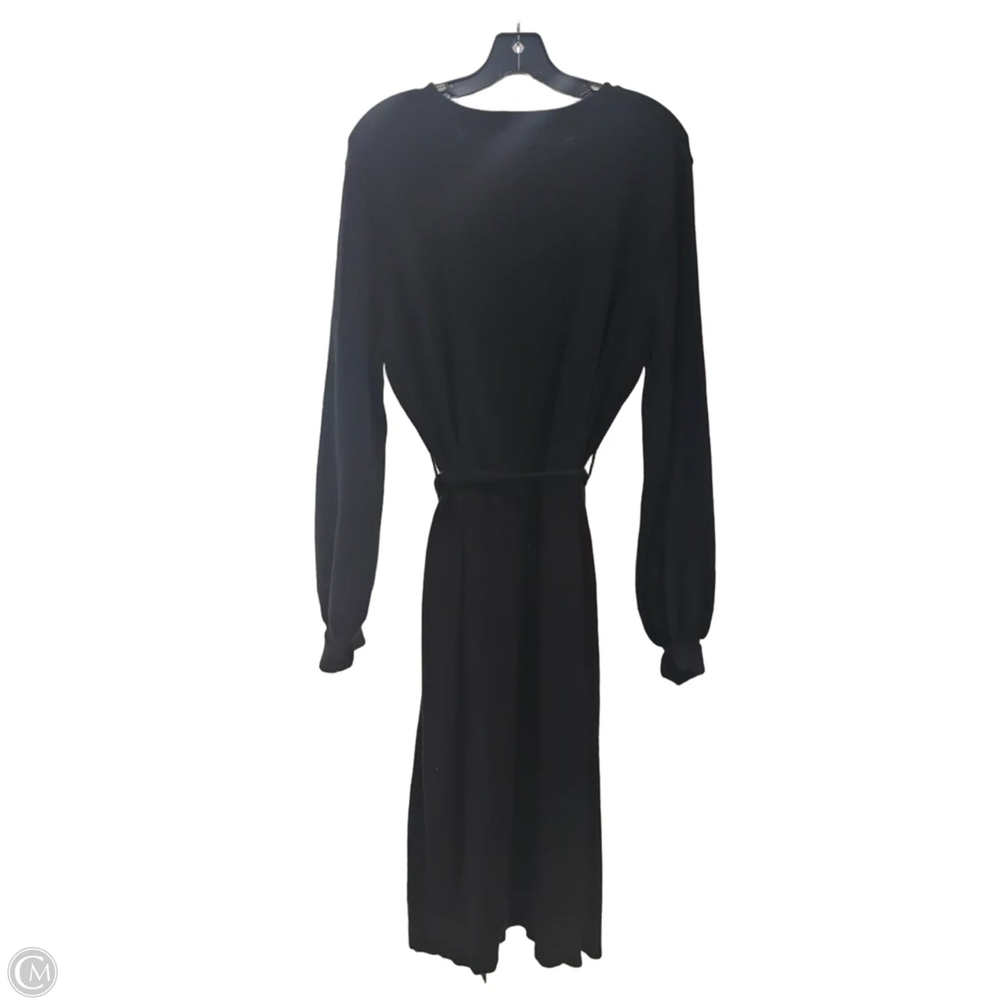Dress Casual Midi By Cmc In Black, Size: Xl