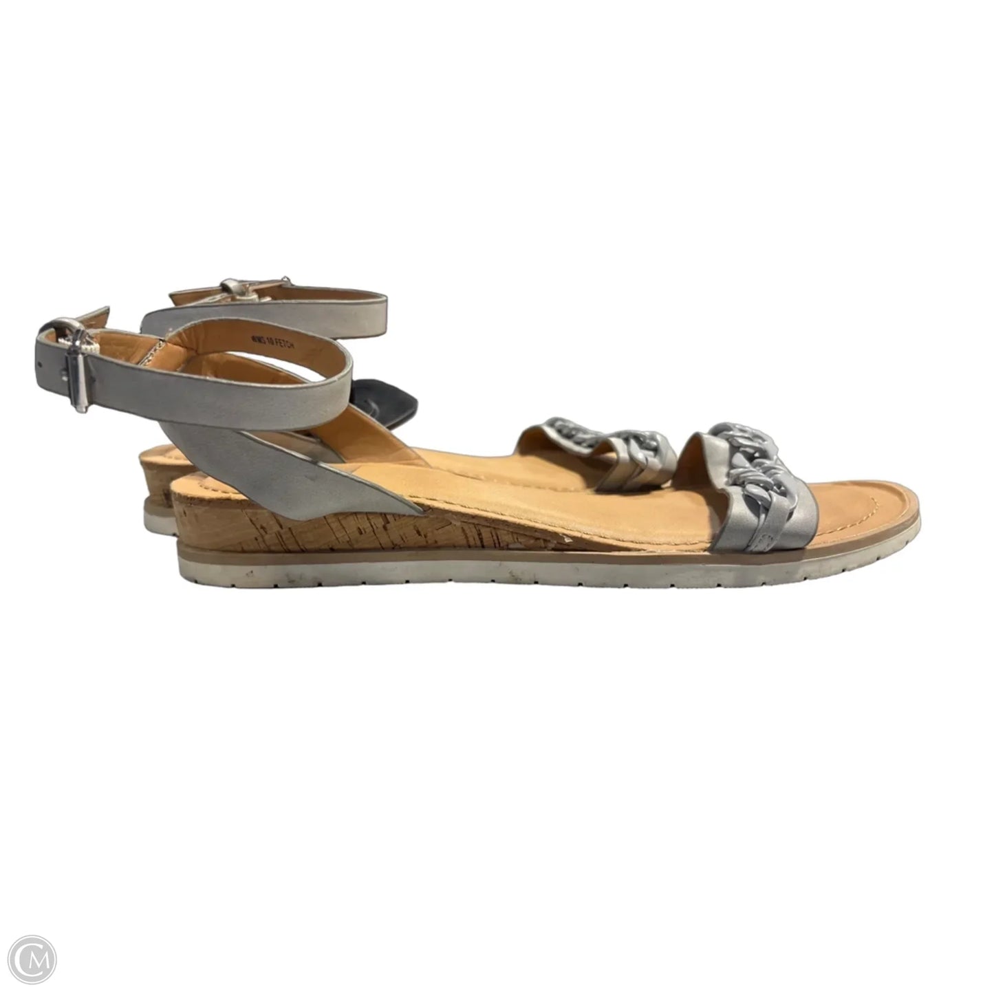 Sandals Flats By Dolce Vita In Silver, Size: 10