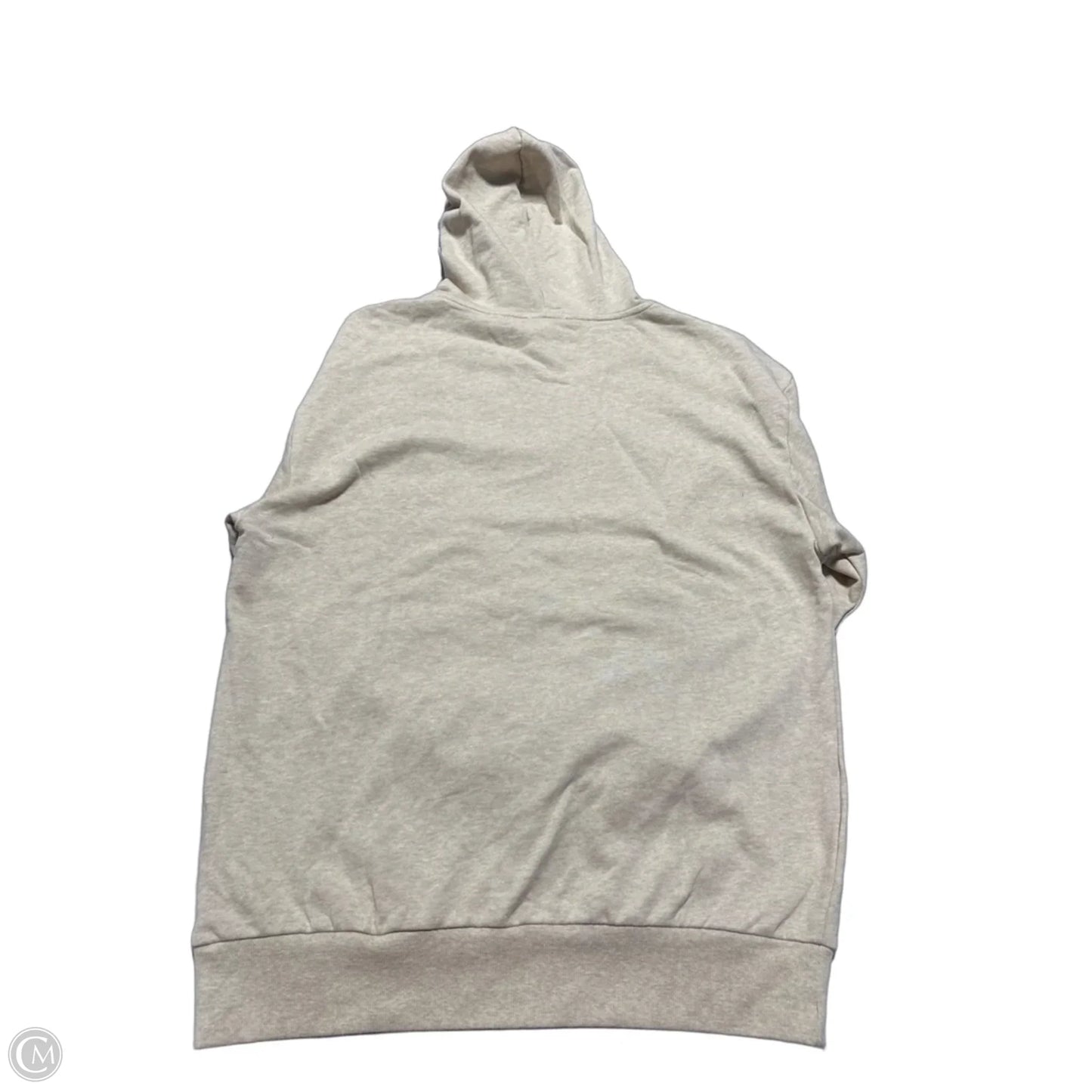 Sweatshirt Hoodie By Fashion Nova In Tan, Size: S