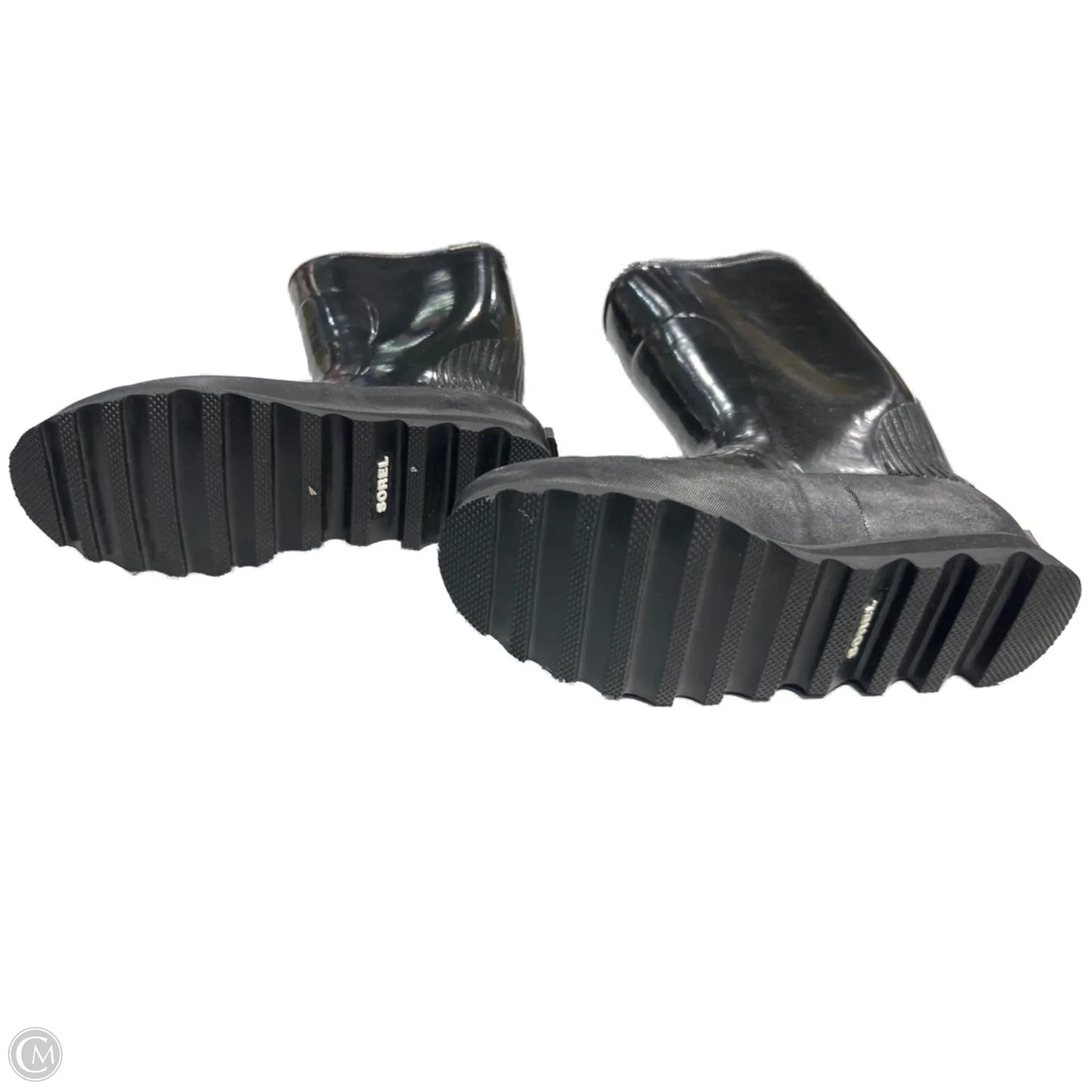 Boots Rain By Sorel In Black, Size: 8