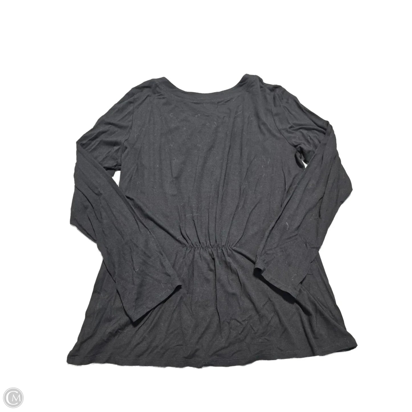 Top Long Sleeve Basic By J. Jill In Black, Size: M