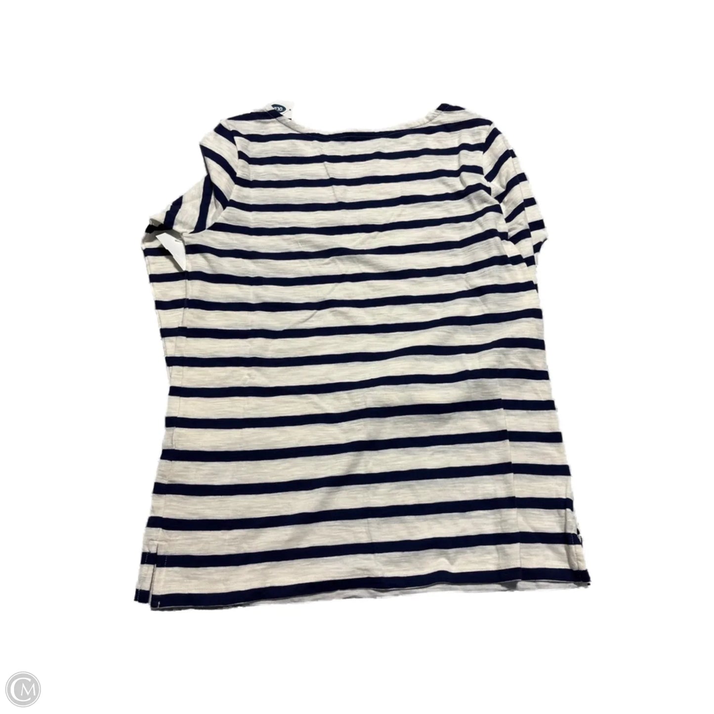 Top 3/4 Sleeve By Old Navy In Striped Pattern, Size: Xs