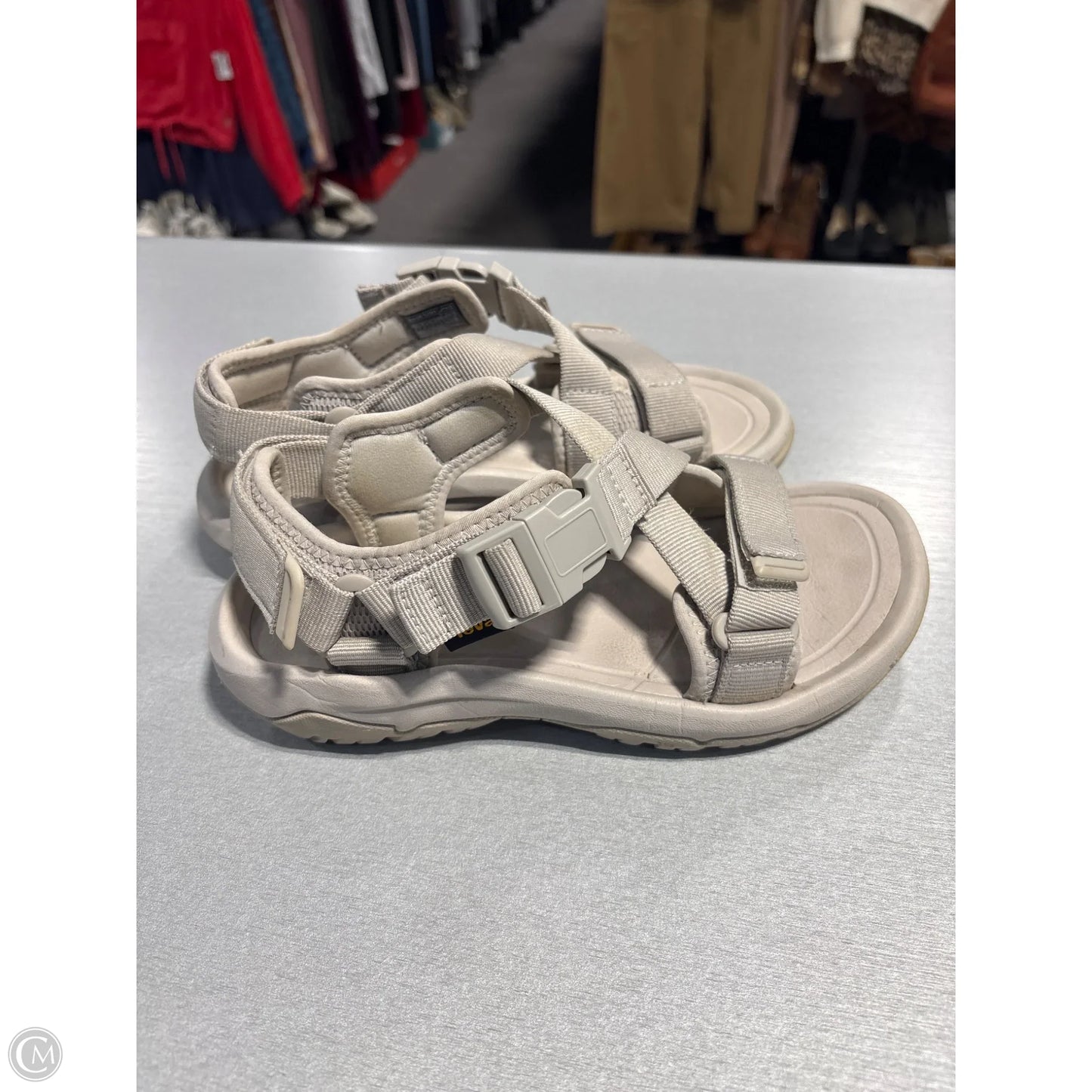 Sandals Flats By Teva In Brown, Size: 6