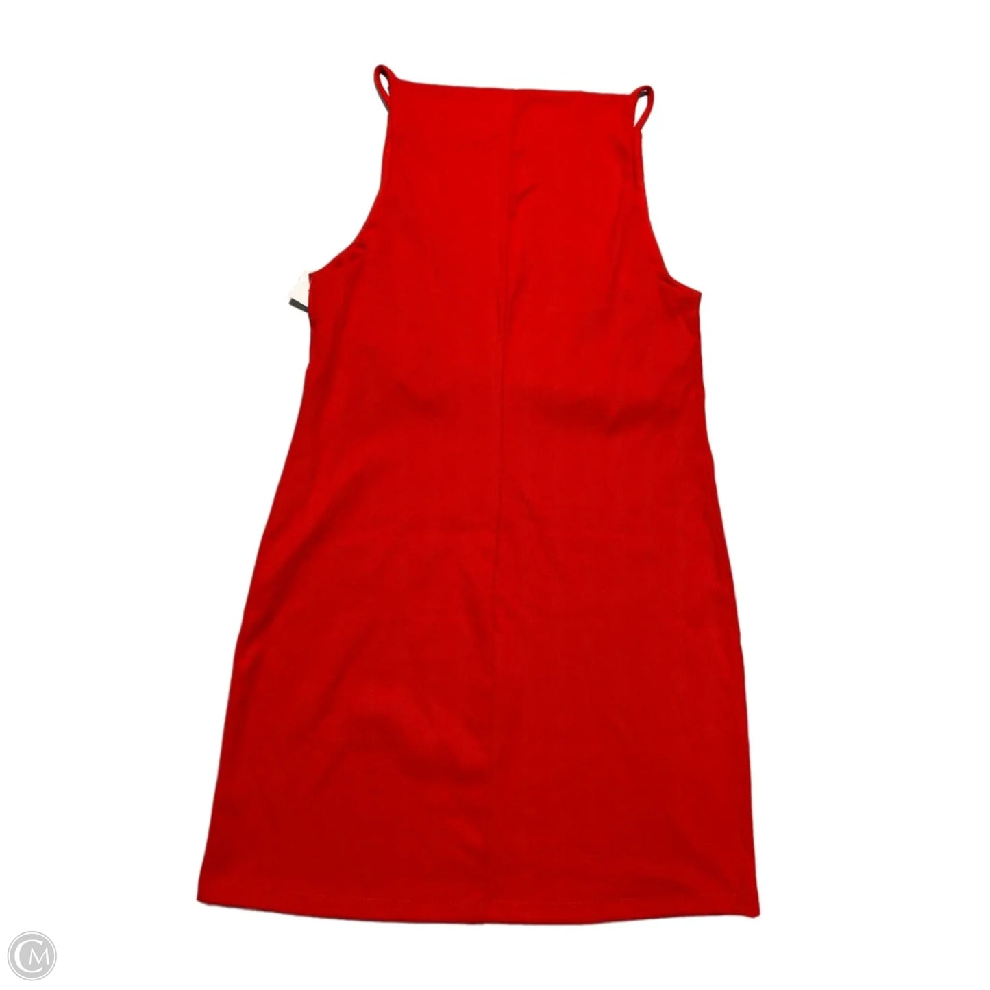 Dress Casual Midi By A New Day In Red, Size: M