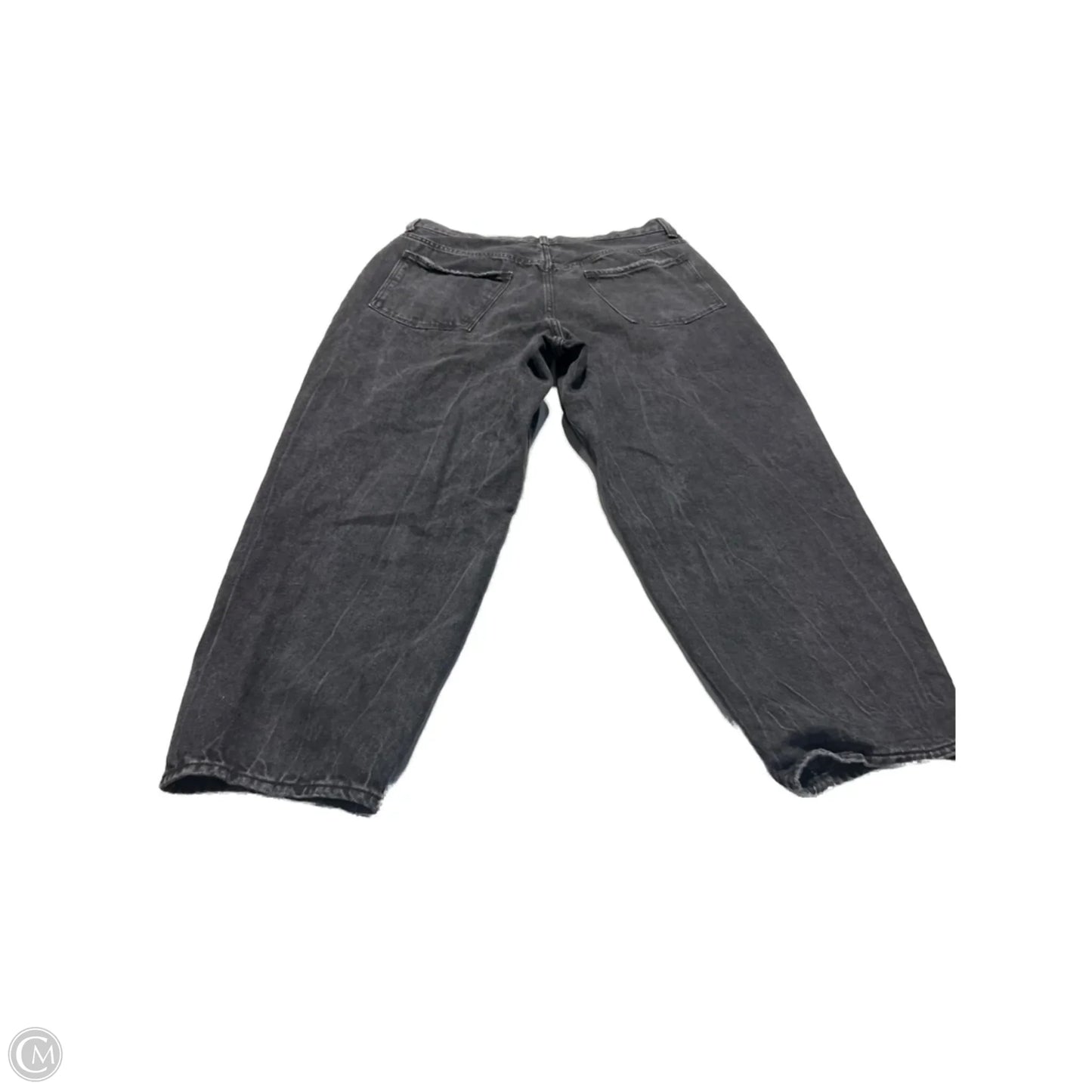 Jeans Wide Leg By Old Navy In Black, Size: 16