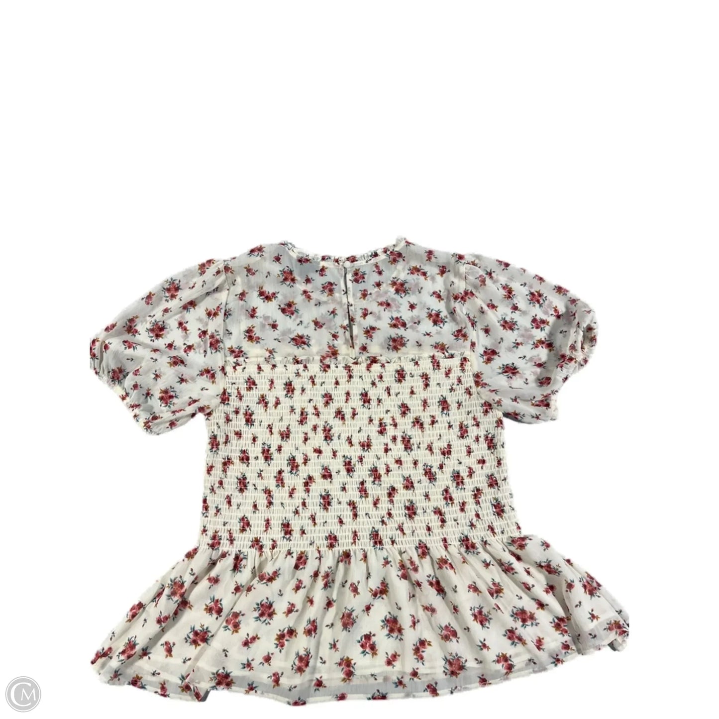 Top Short Sleeve By Torrid In Floral Print, Size: 1x