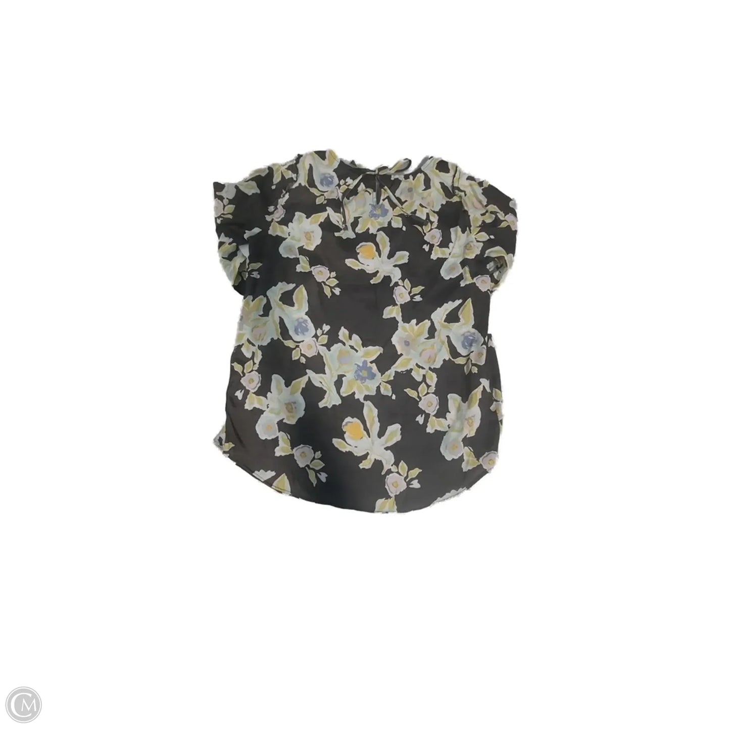 Top 3/4 Sleeve By Lc Lauren Conrad In Floral Print, Size: Xs