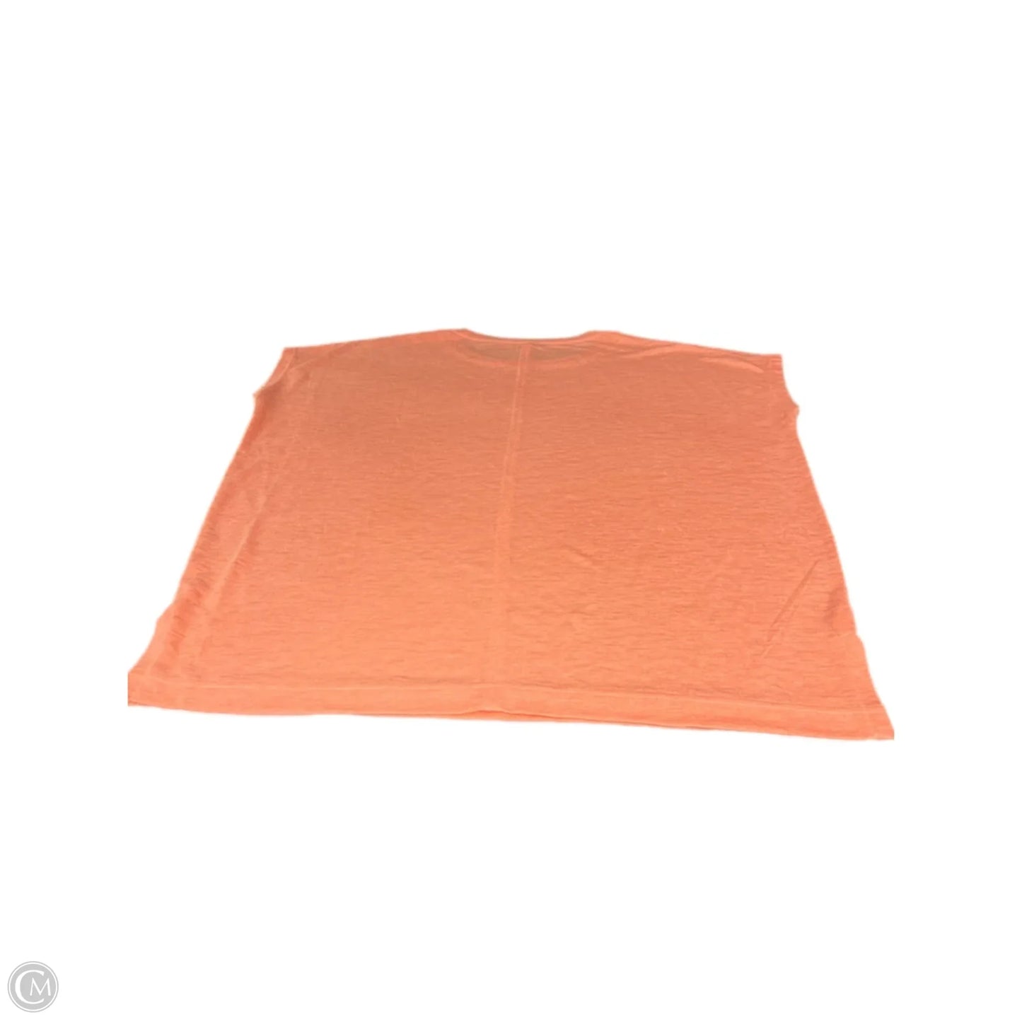Top Short Sleeve By Athleta In Coral, Size: S