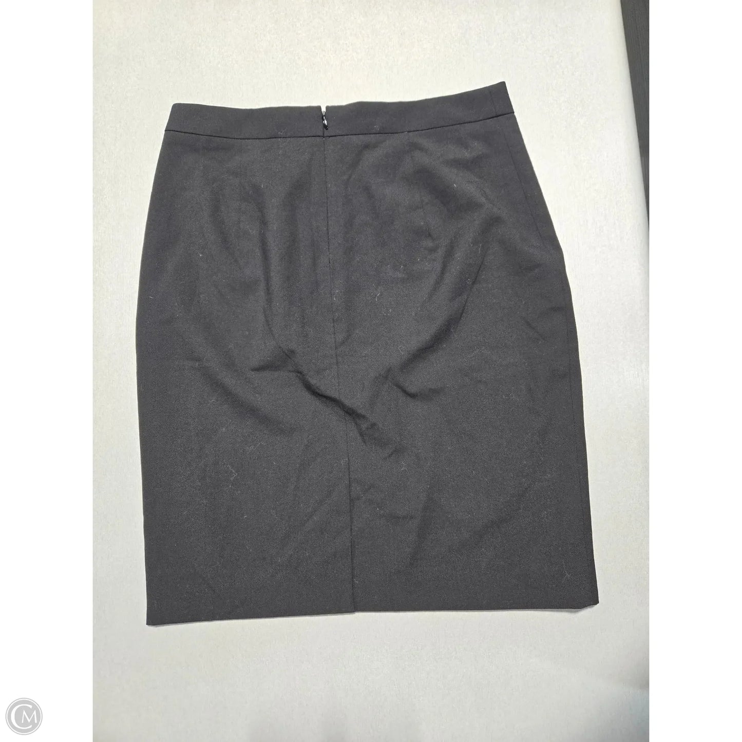 Skirt Midi By Banana Republic In Black, Size: 8
