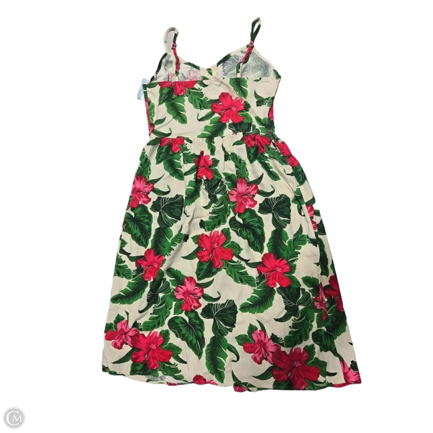 Dress Casual Midi By One Clothing In Floral Print, Size: S