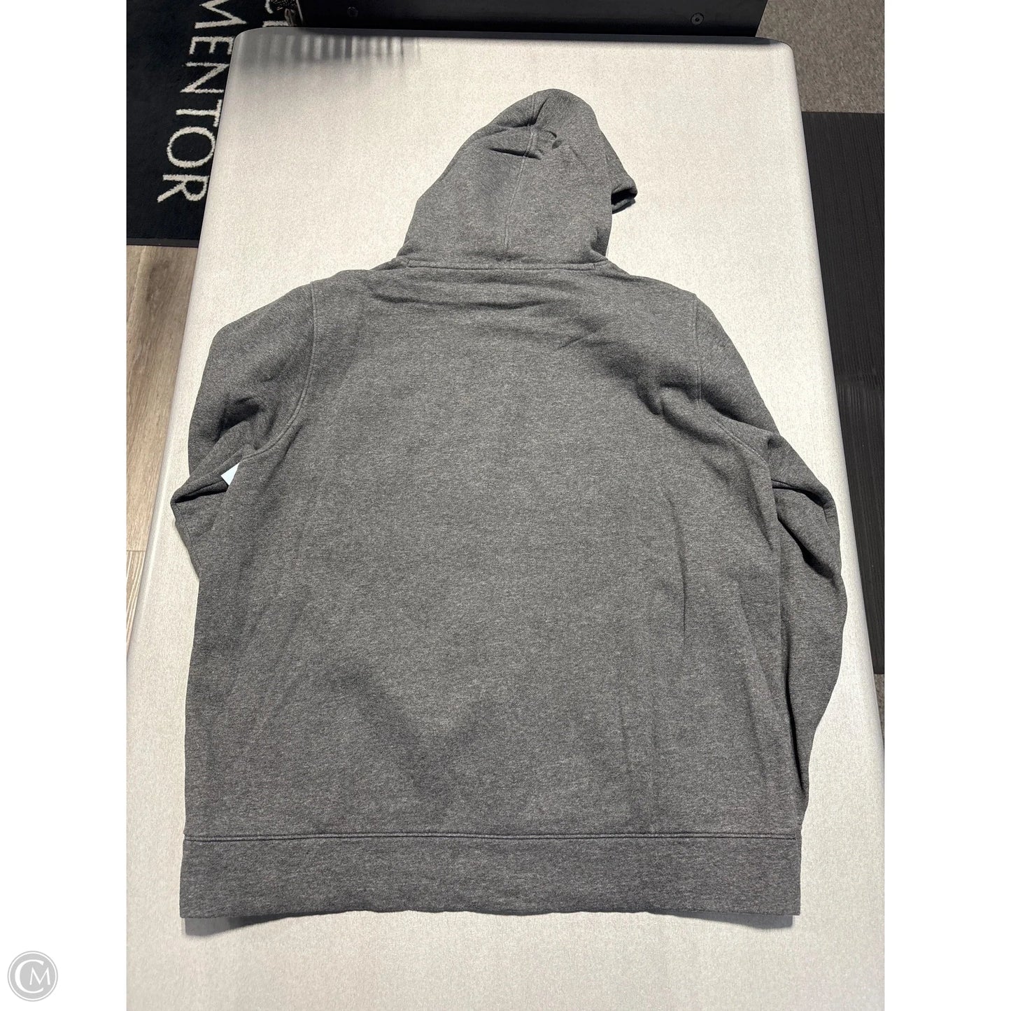 Sweatshirt Hoodie By Under Armour In Grey, Size: L