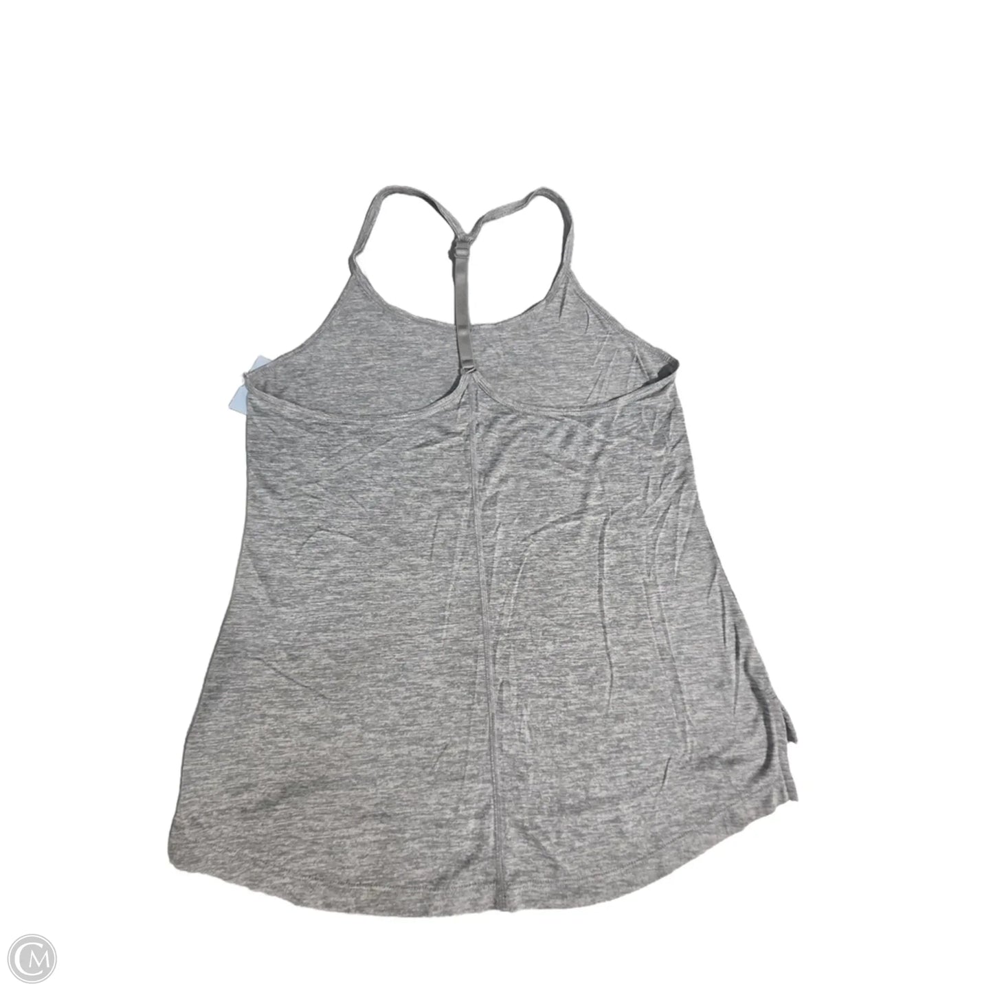 Athletic Tank Top By Nike In Grey, Size: S