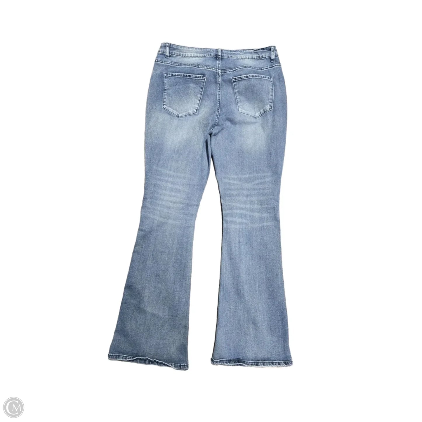 Jeans Boot Cut By Cmc In Blue Denim, Size: 8