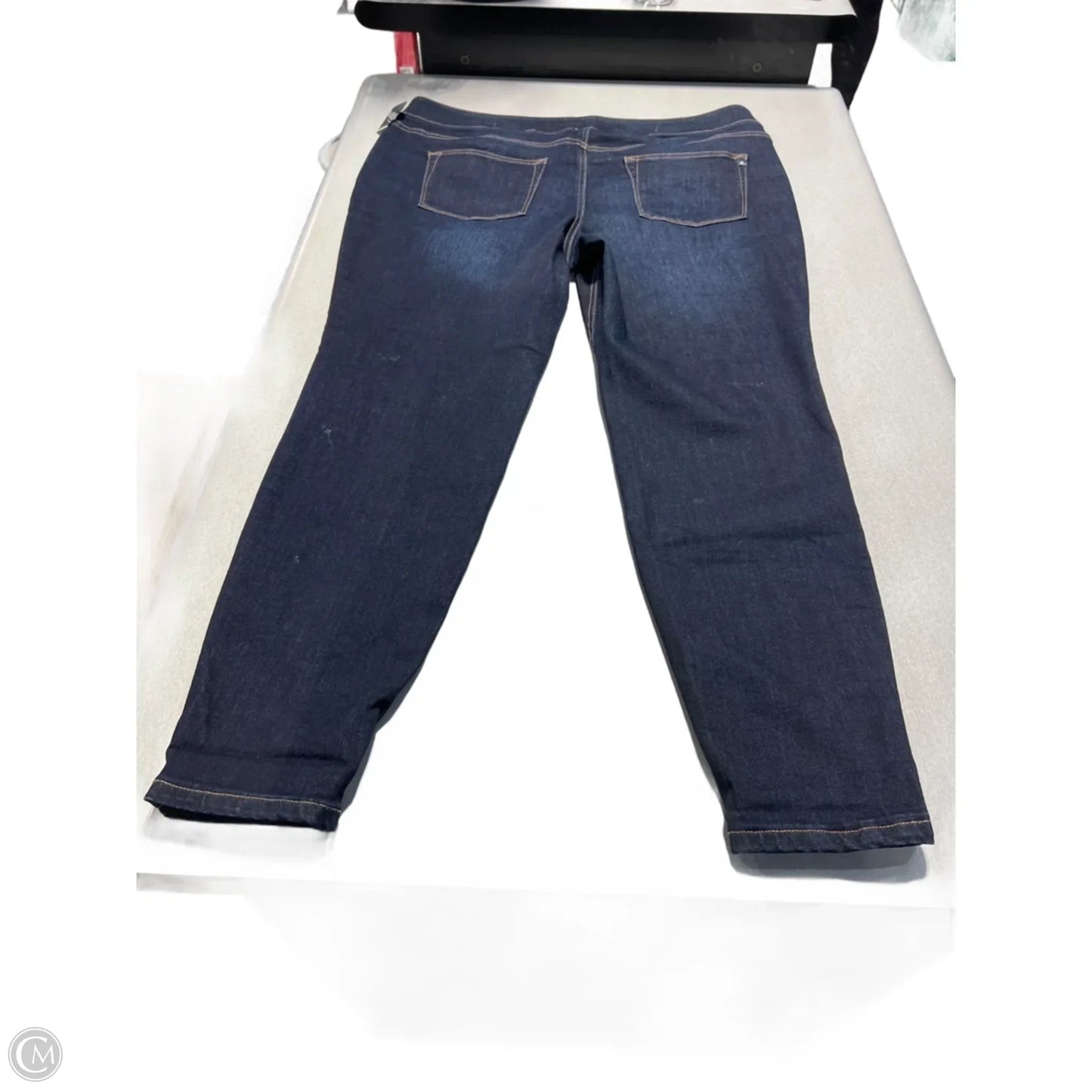 Jeans Straight By Maurices In Blue Denim, Size: 20