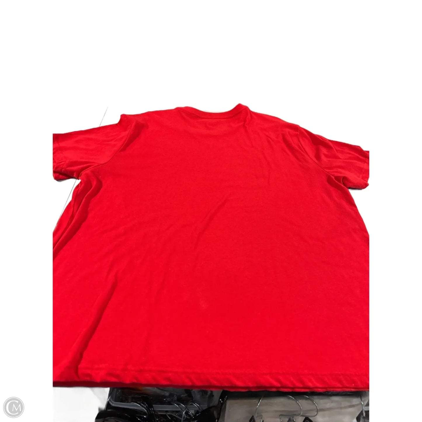 Top Short Sleeve Basic By Old Navy In Red, Size: Xxl
