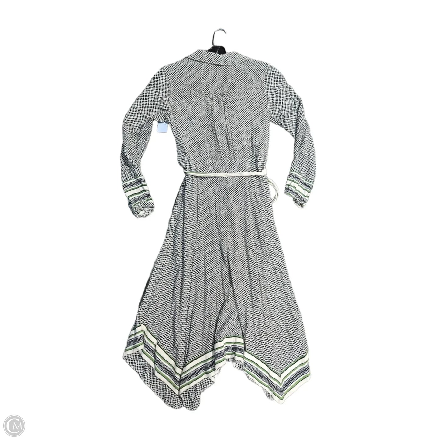 Dress Casual Maxi By Anthropologie In Polkadot Pattern, Size: Xs