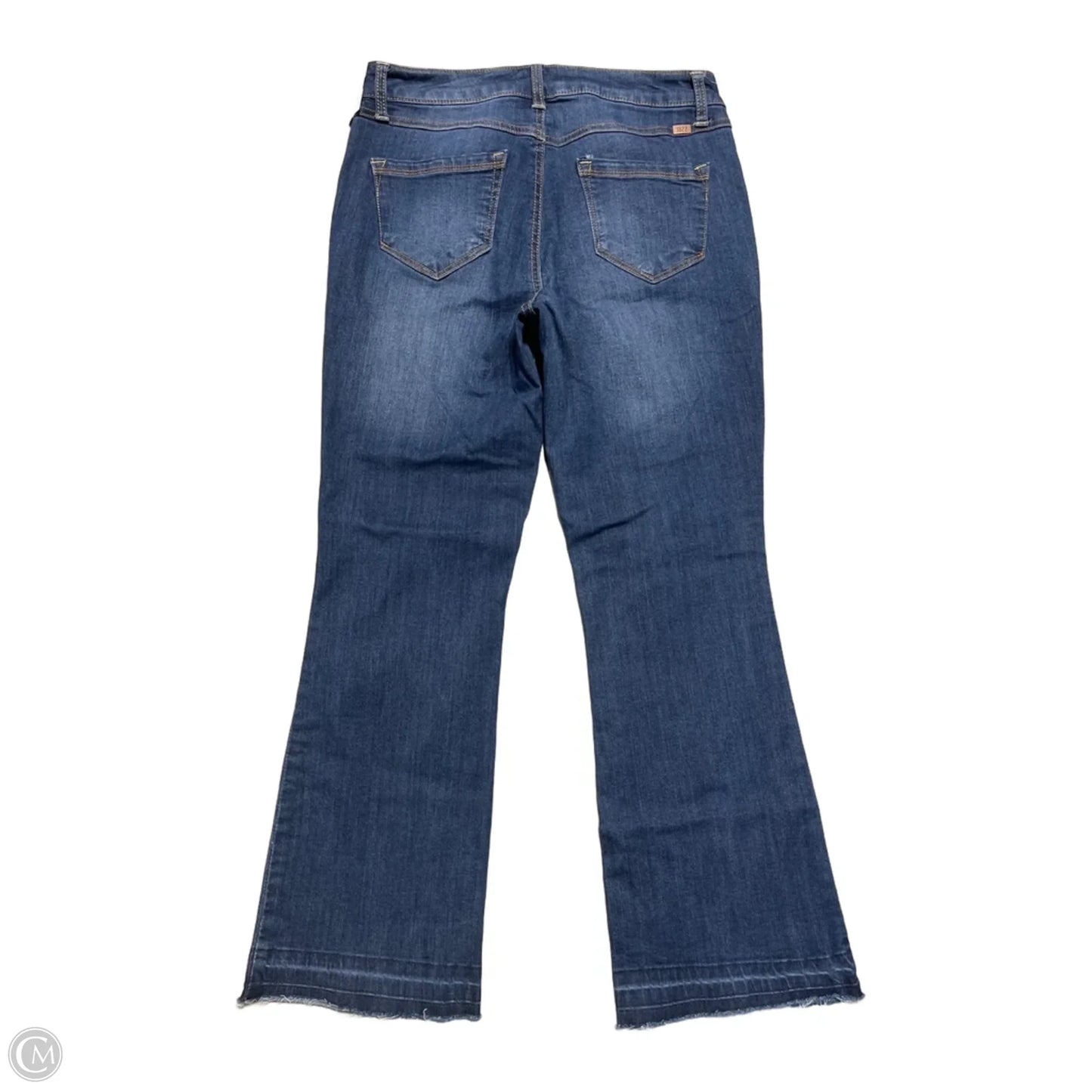 Jeans Flared By 1822 Denim In Blue Denim, Size: 6
