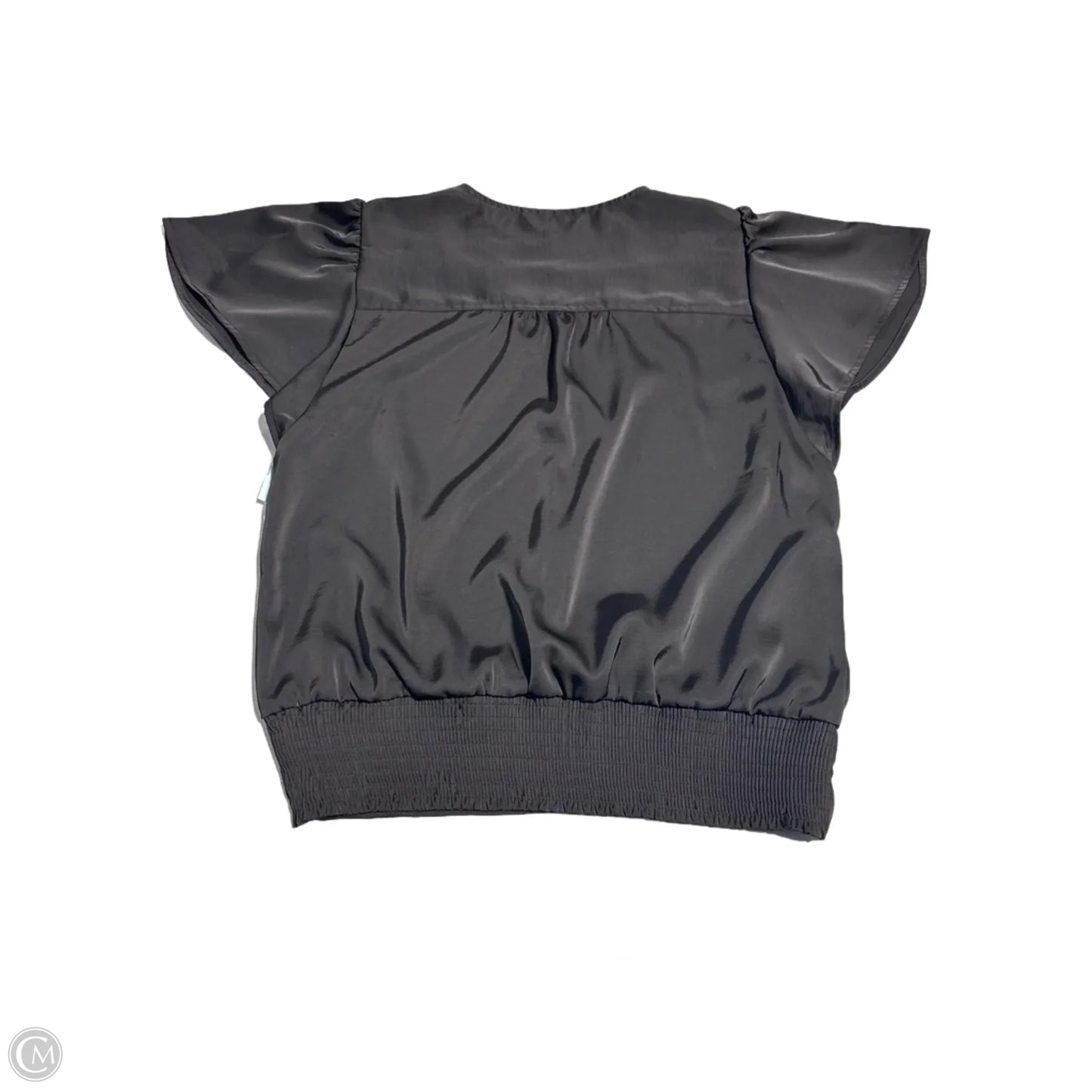 Top Short Sleeve By Nine West In Black, Size: M