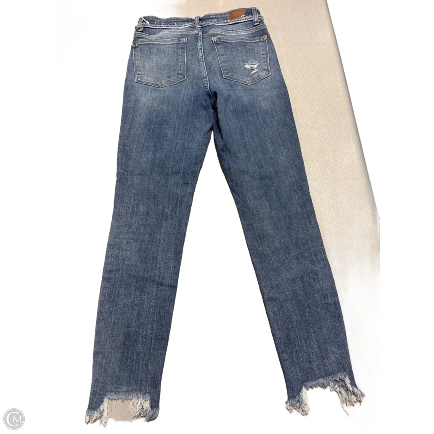 Jeans Skinny By Judy Blue In Blue Denim, Size: 4