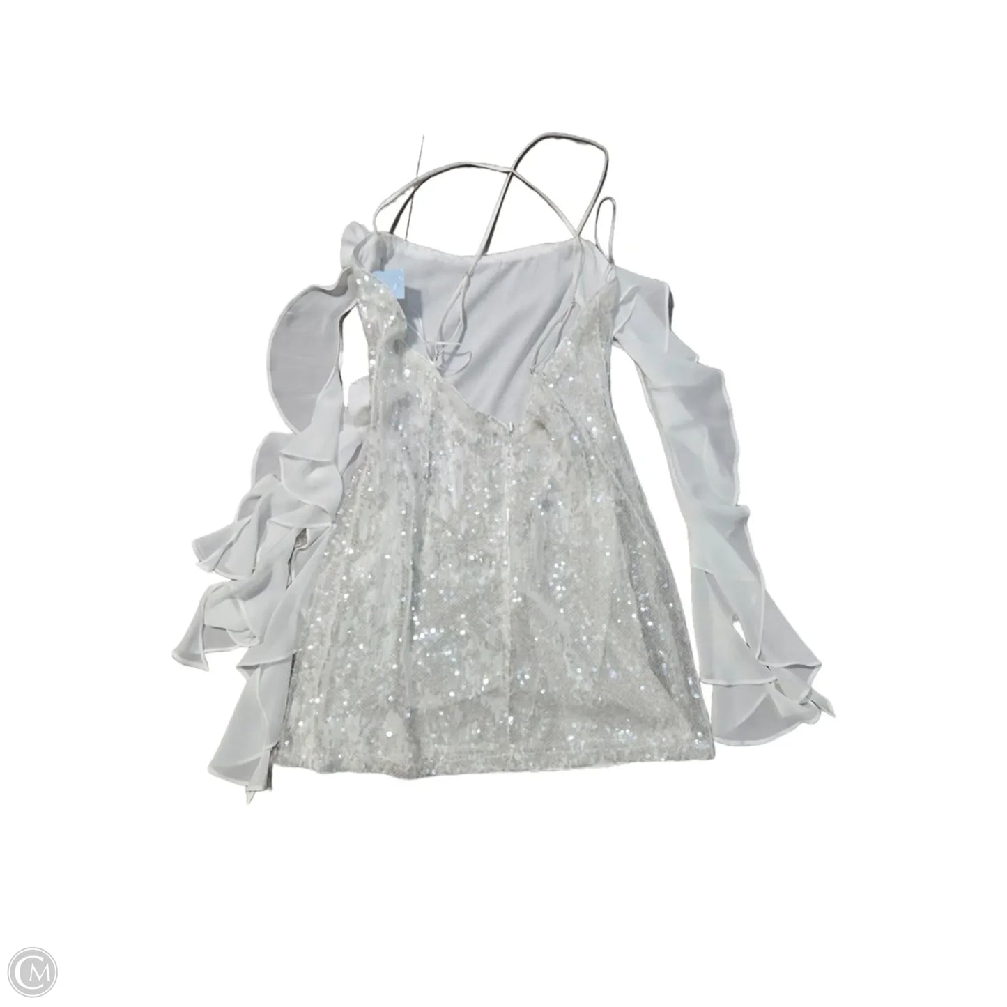 Dress Party Short By 12th Tribe In White, Size: L