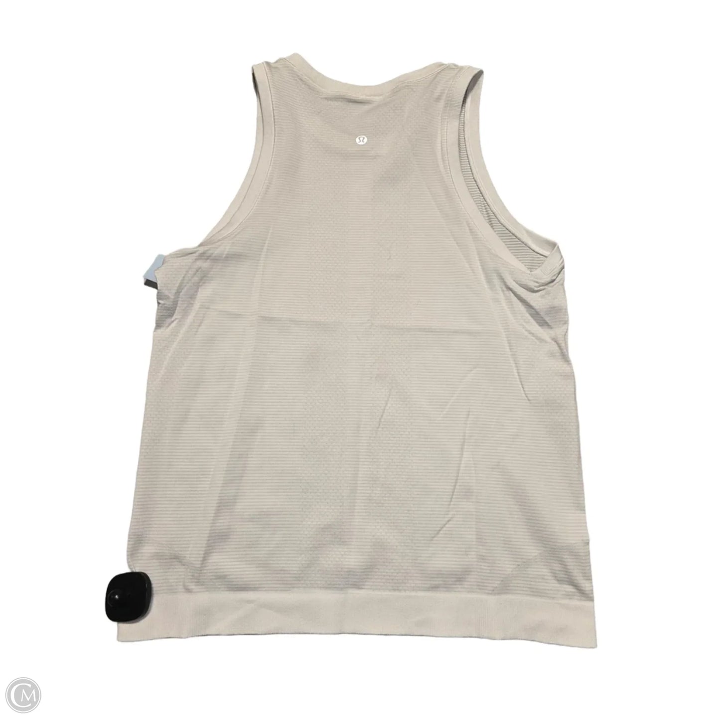 Athletic Tank Top By Lululemon In White, Size: M