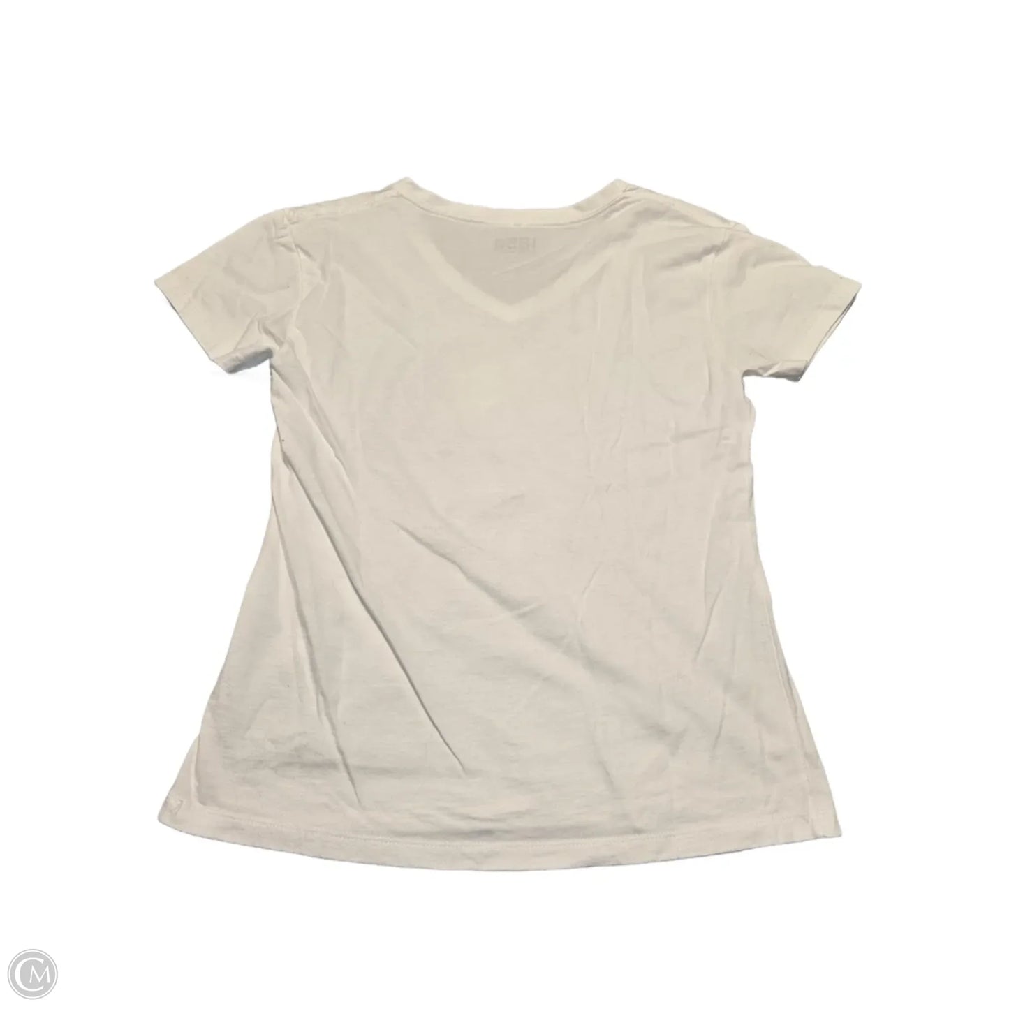 Top Short Sleeve By Cmc In White, Size: M