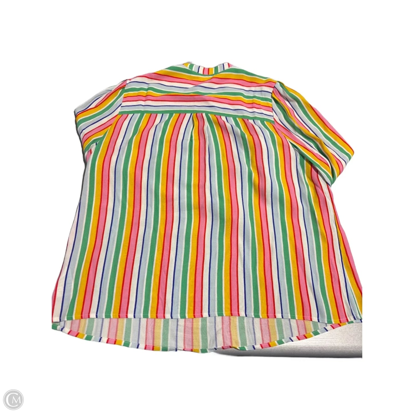 Blouse Long Sleeve By Boden In Multi-colored, Size: Xl