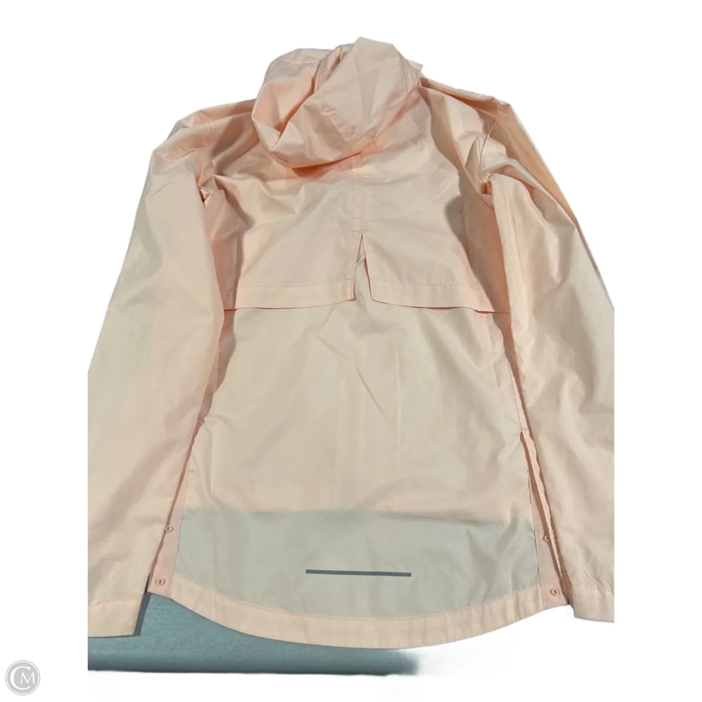 Athletic Jacket By Nike In Coral, Size: Xs