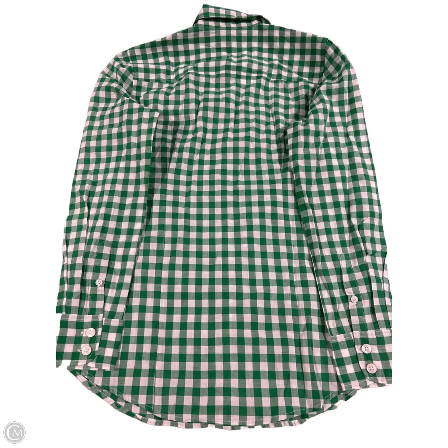Top Long Sleeve By J. Crew In Green, Size: Xsp