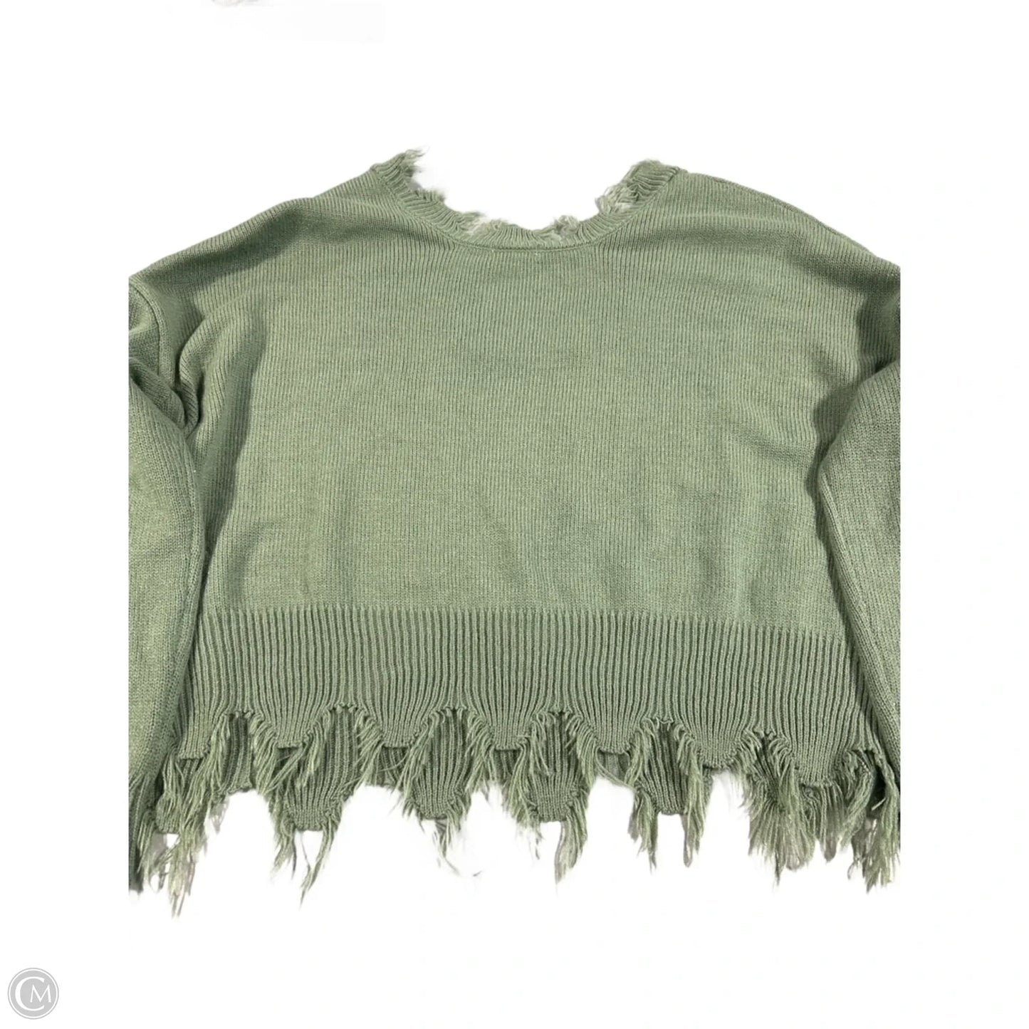 Sweater By Rue 21 In Green, Size: M