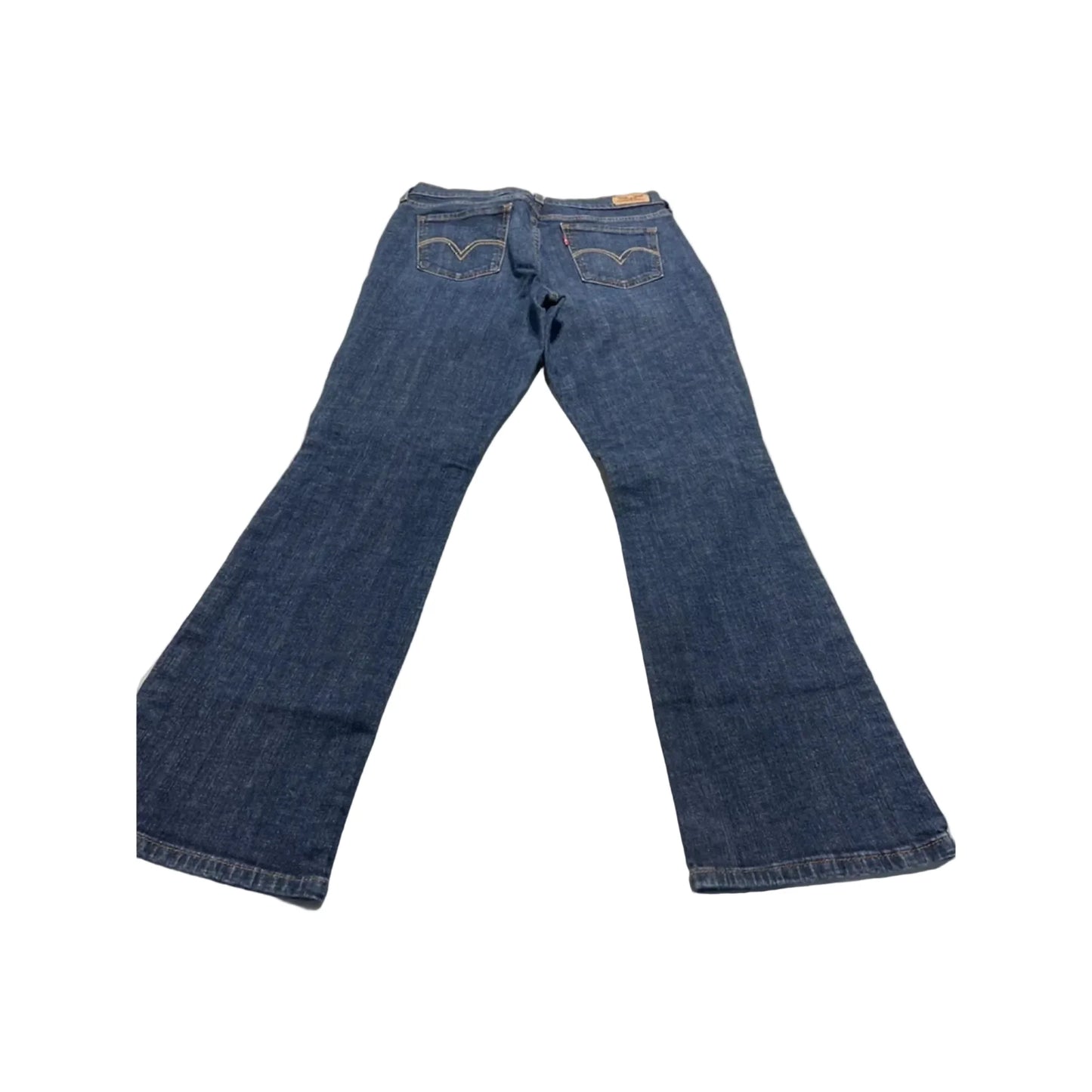 Jeans Boot Cut By Levis In Blue Denim, Size: 8