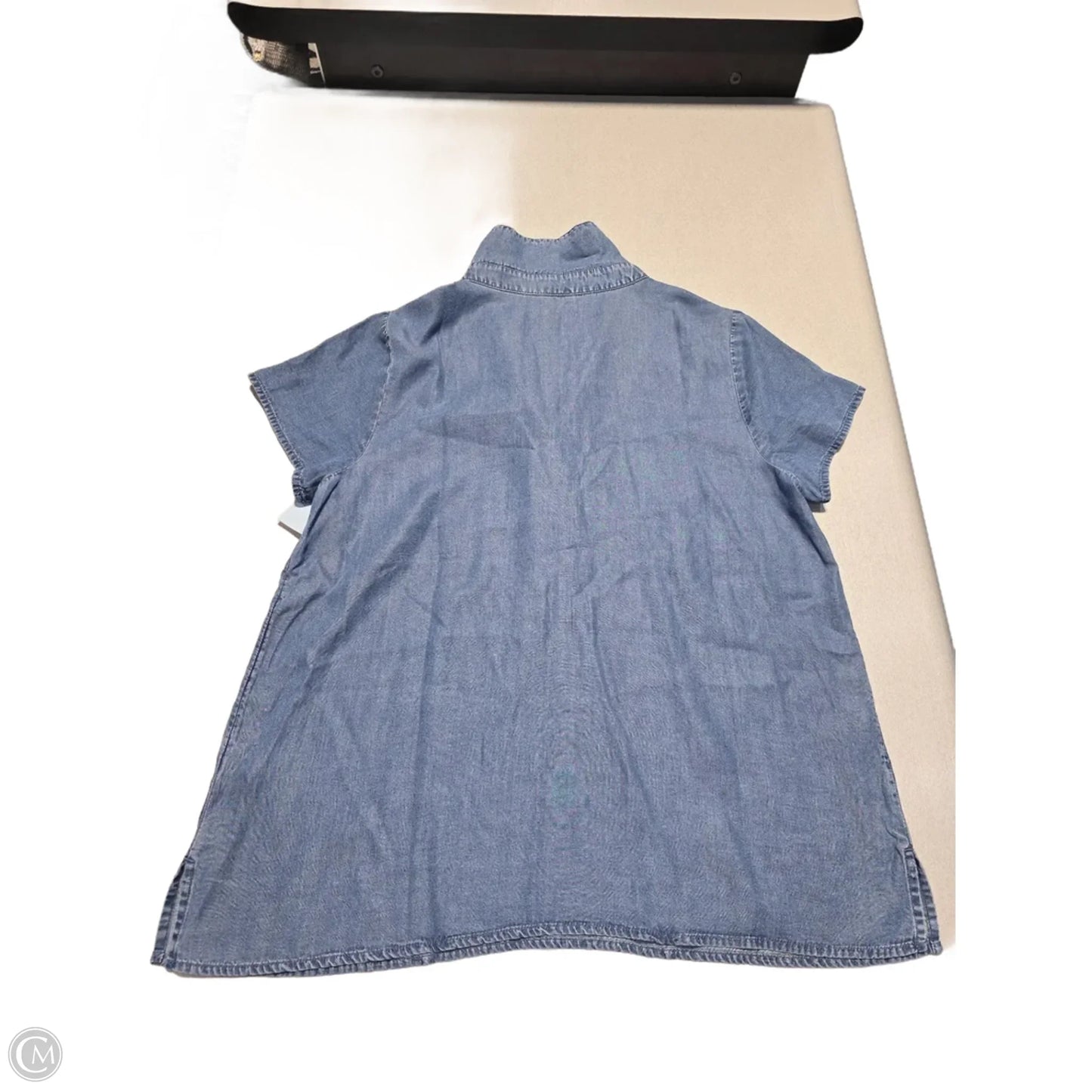 Top Short Sleeve By J. Jill In Blue, Size: M