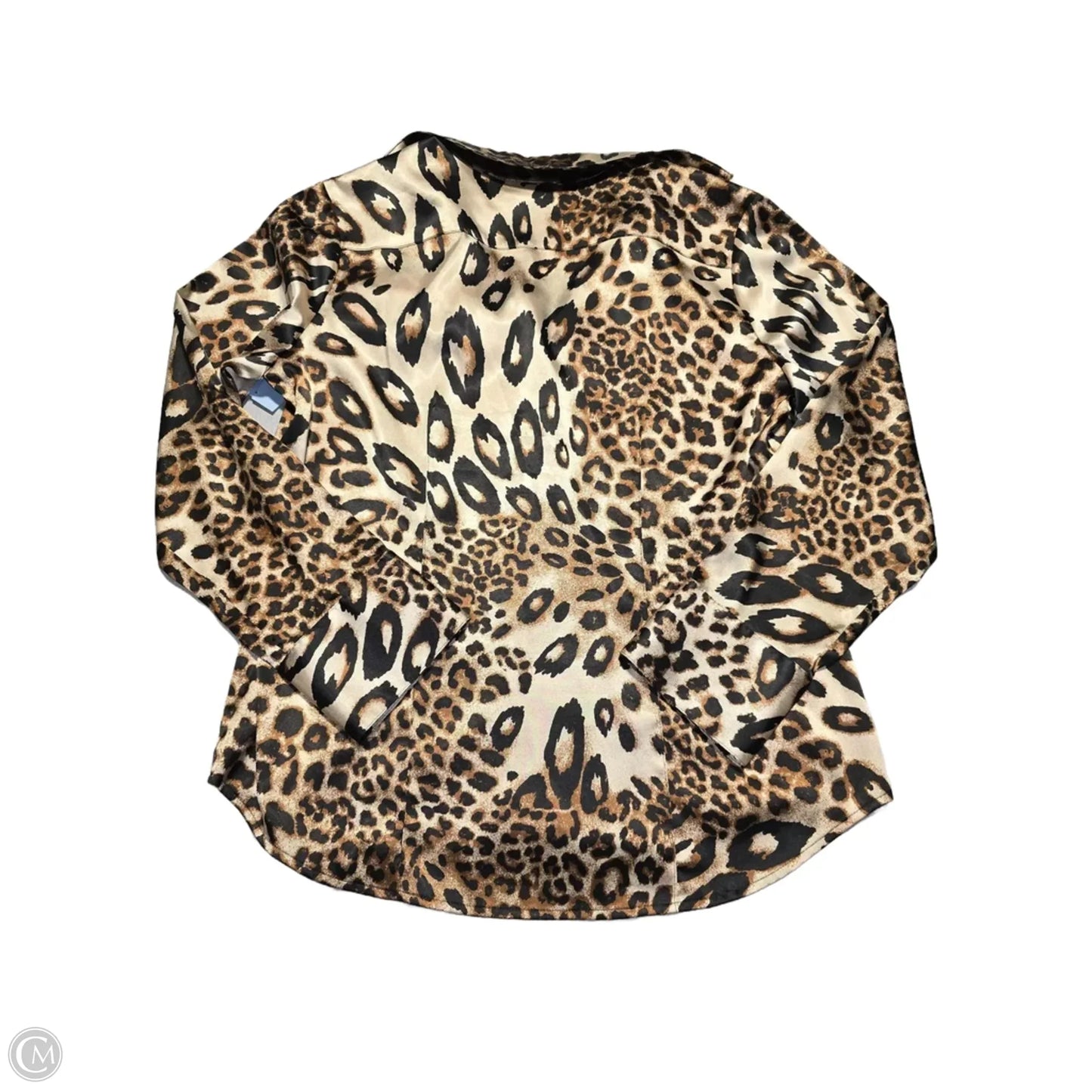 Top Long Sleeve By Chicos In Animal Print, Size: S