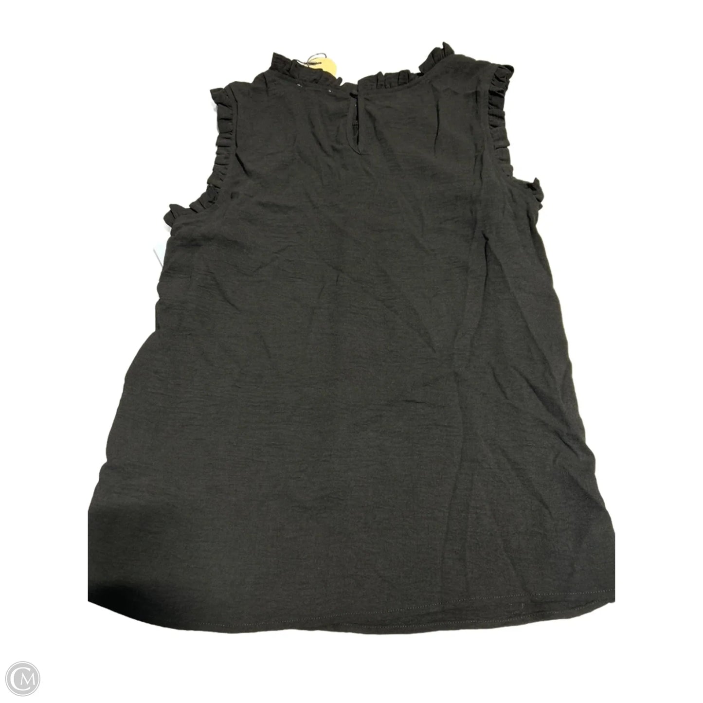 Top Sleeveless By Cmc In Black, Size: L