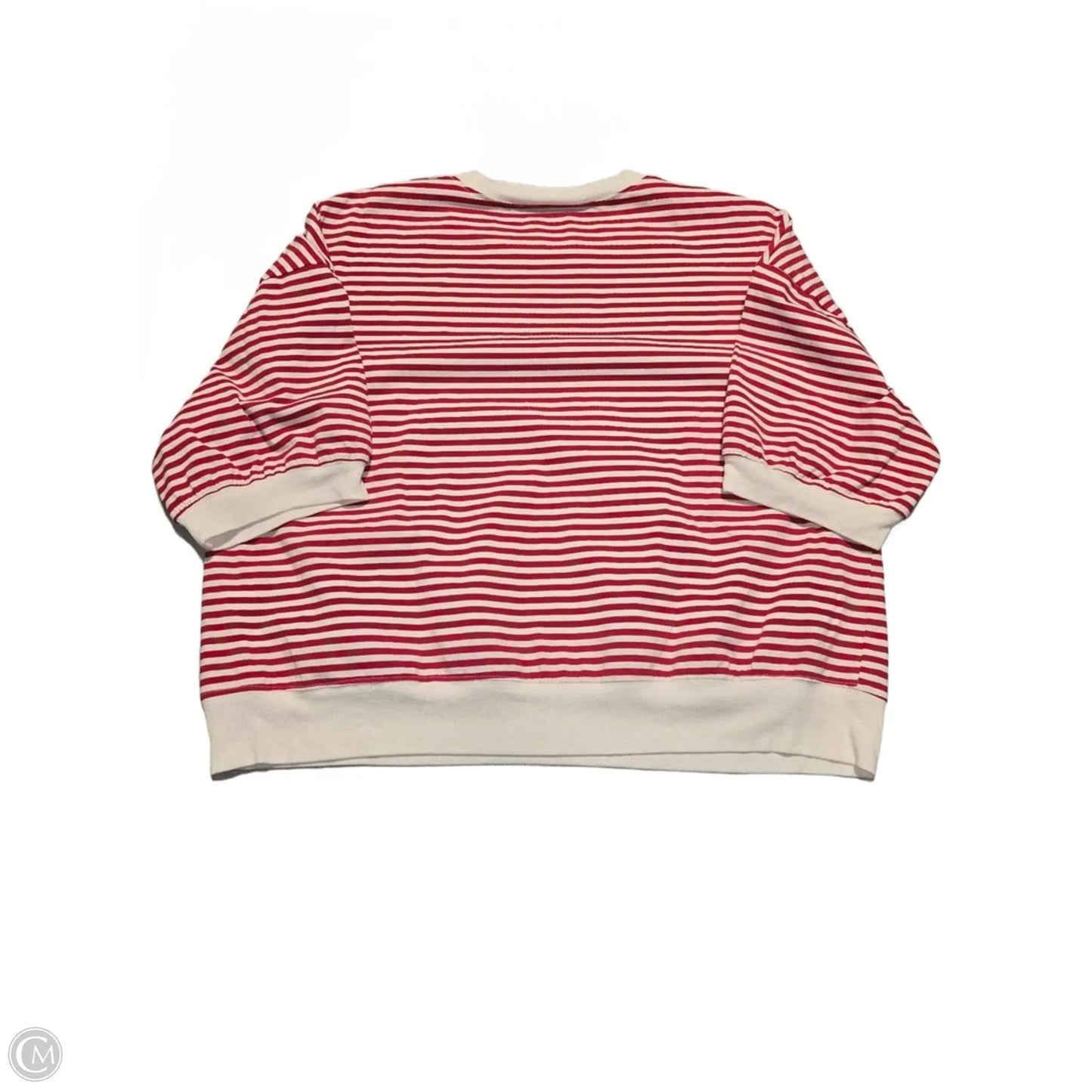 Top Short Sleeve By La Miel In Red & White, Size: S