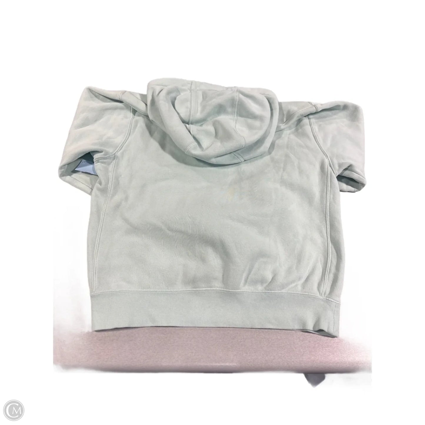 Sweatshirt Hoodie By Nike In Blue, Size: M