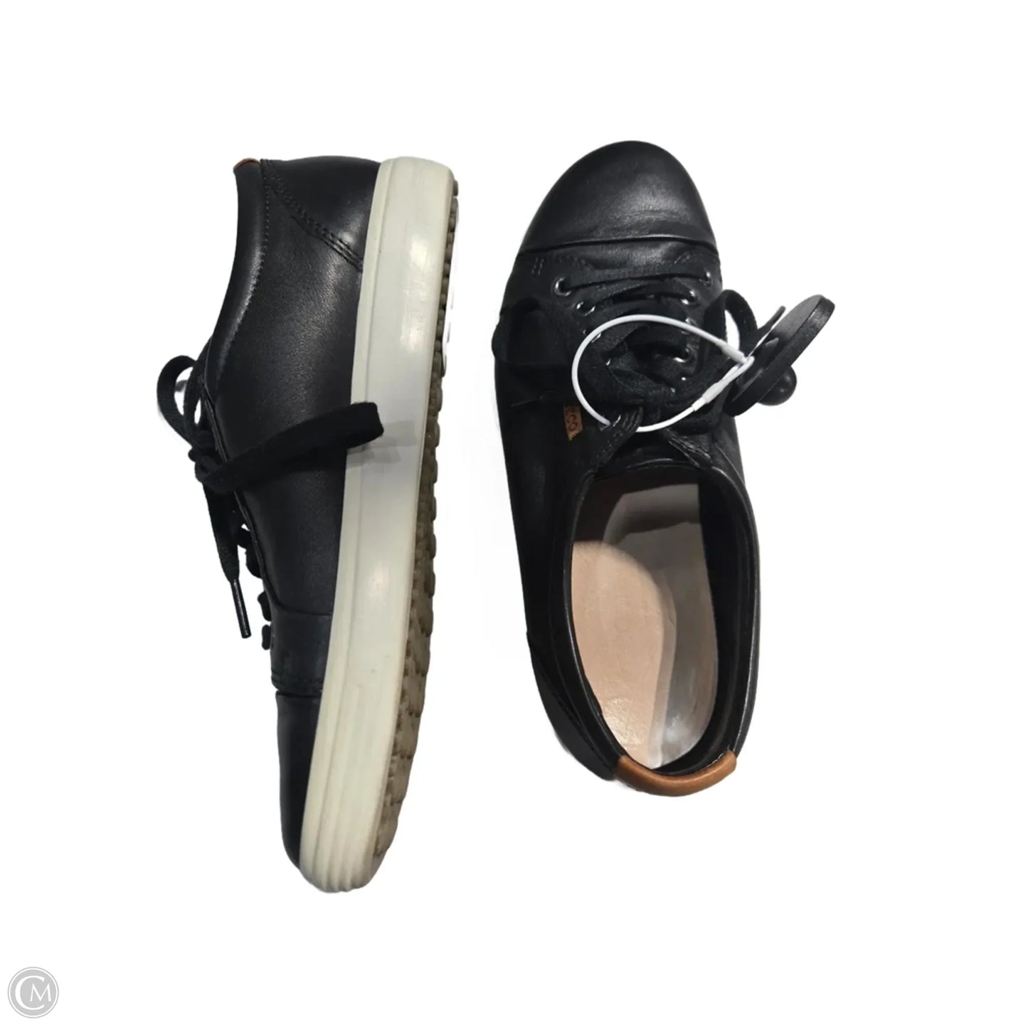 Shoes Sneakers By Ecco In Black, Size: 8