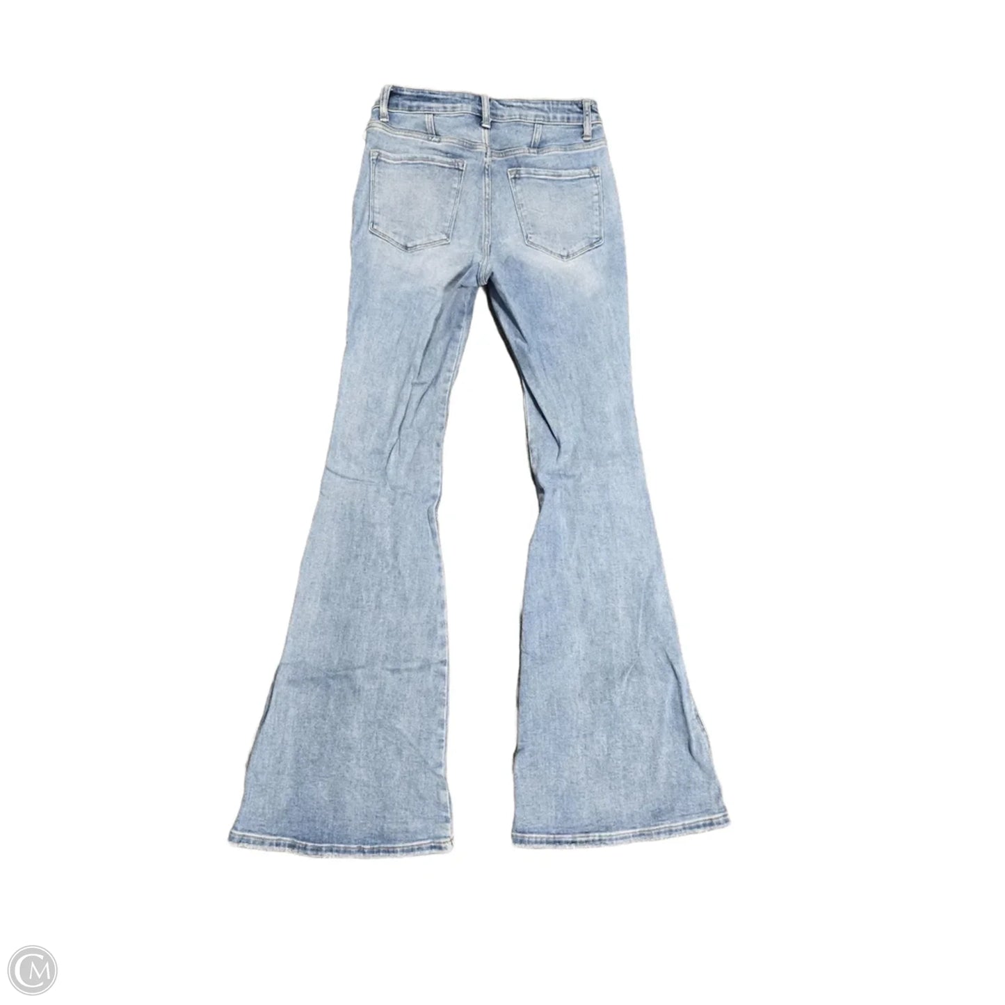 Jeans Flared By Flying Monkey In Blue Denim, Size: 4