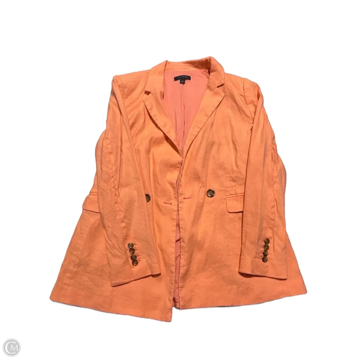Blazer By Ann Taylor In Coral, Size: 10