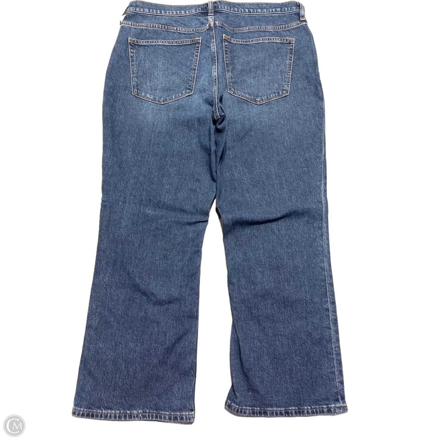 Jeans Flared By J. Crew In Blue Denim, Size: 12