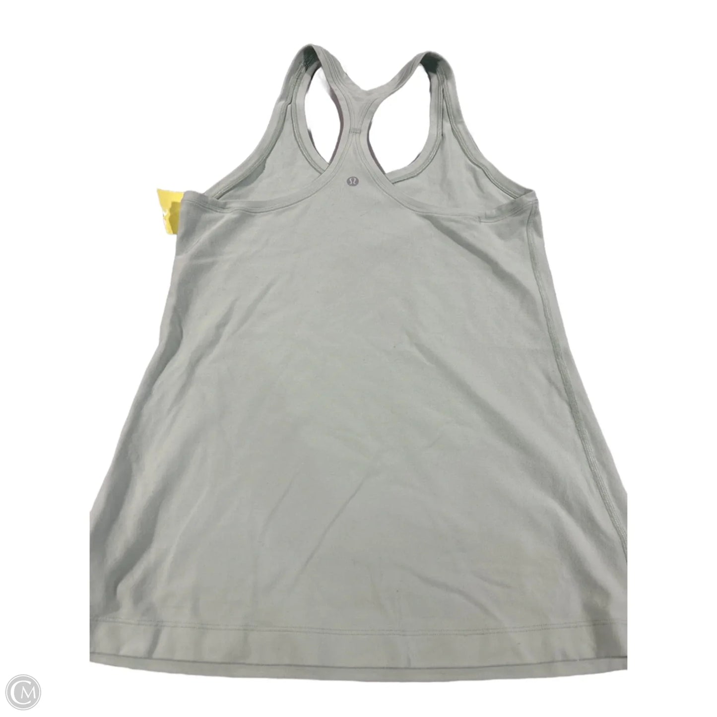 Athletic Tank Top By Lululemon In Green, Size: 8