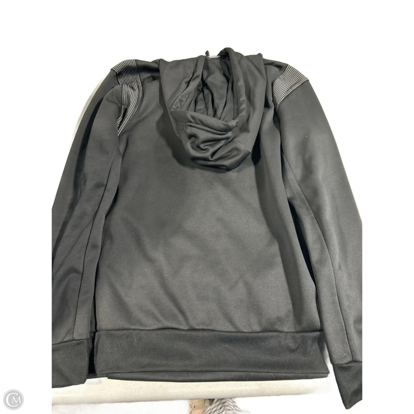 Athletic Sweatshirt Hoodie By Nike In Black, Size: M