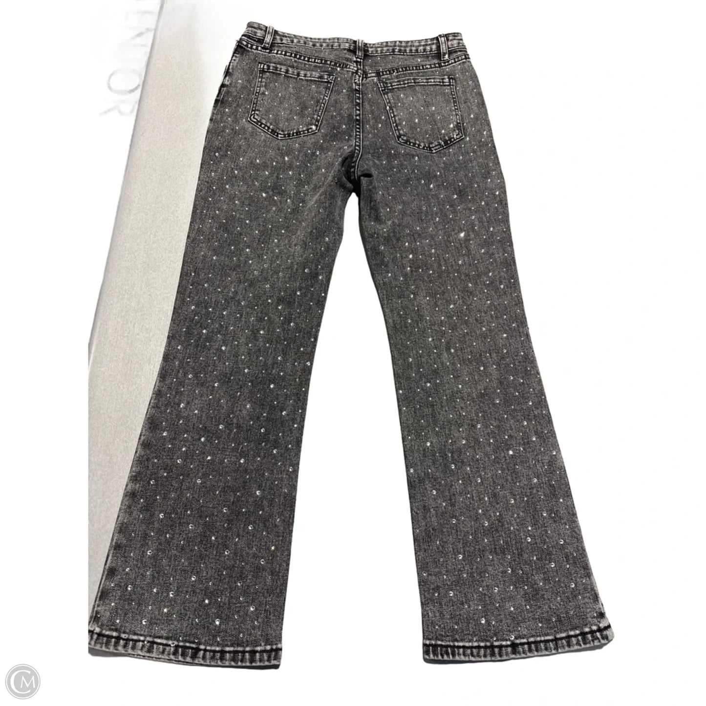 Jeans Straight By Blue B In Black, Size: 8