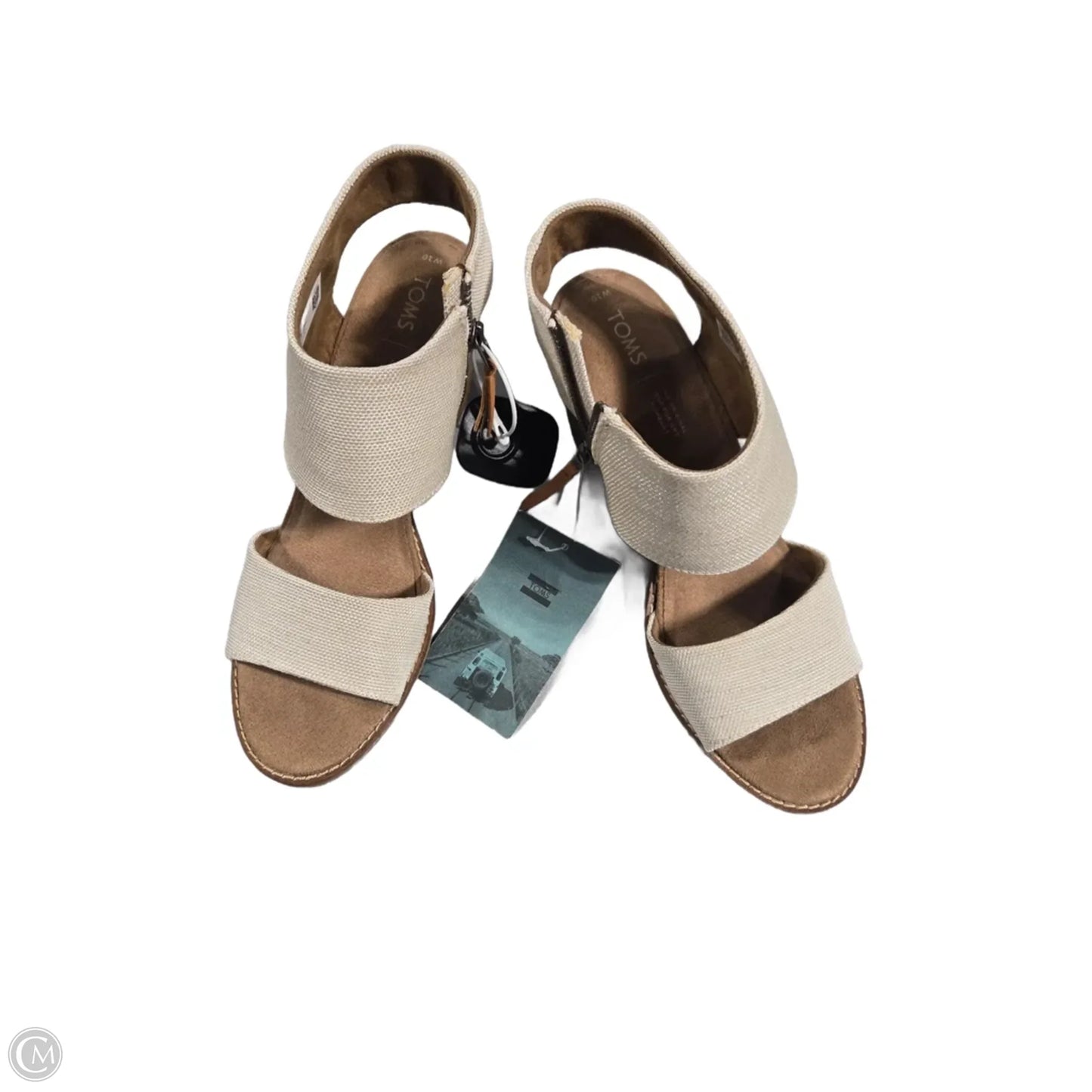 Shoes Heels Block By Toms In Tan, Size: 10