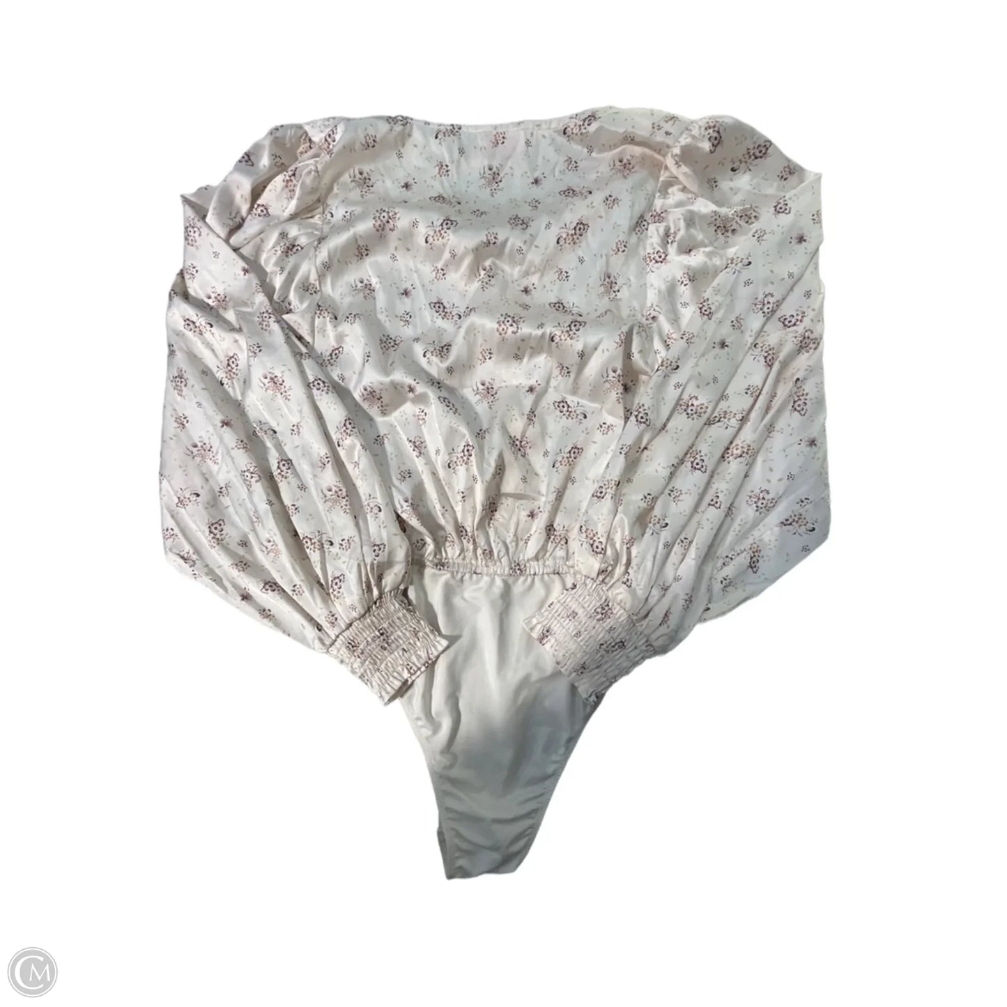 Bodysuit By Pink Lily In Tan, Size: S