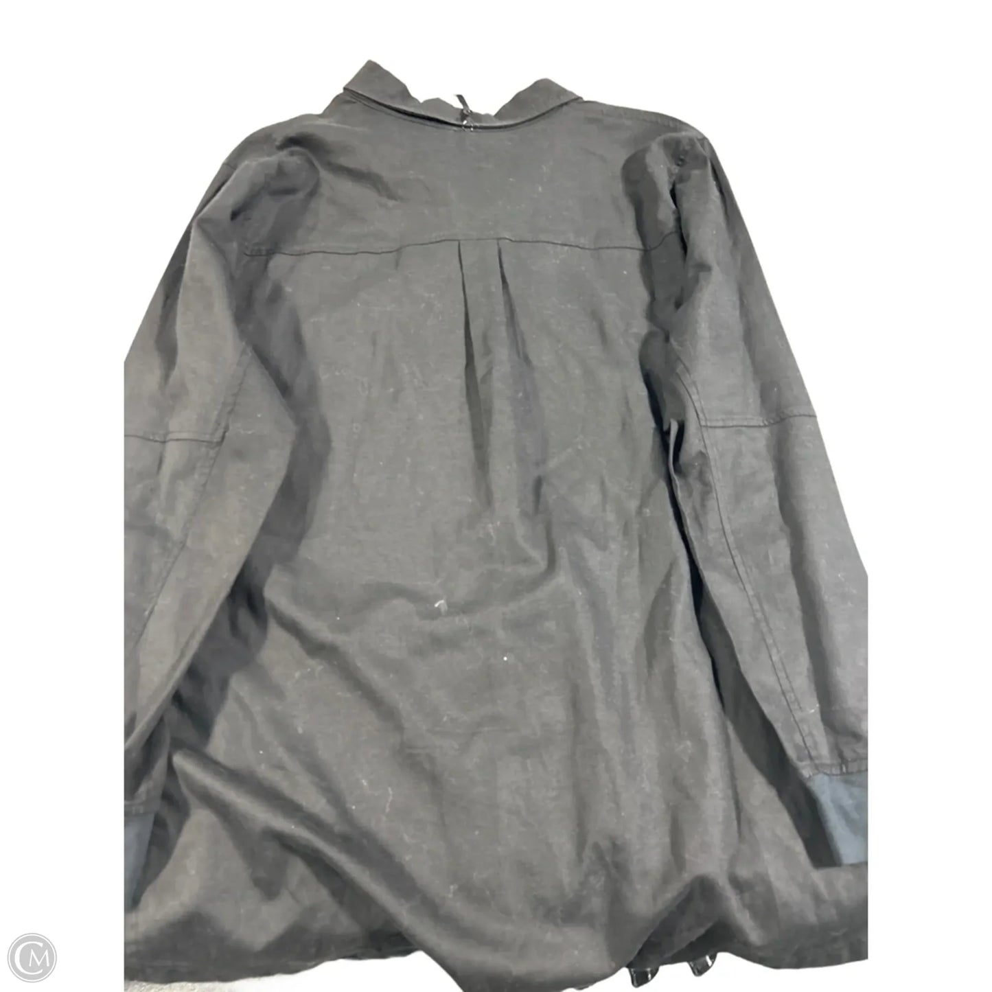 Top Long Sleeve By Cmb In Black, Size: Xl