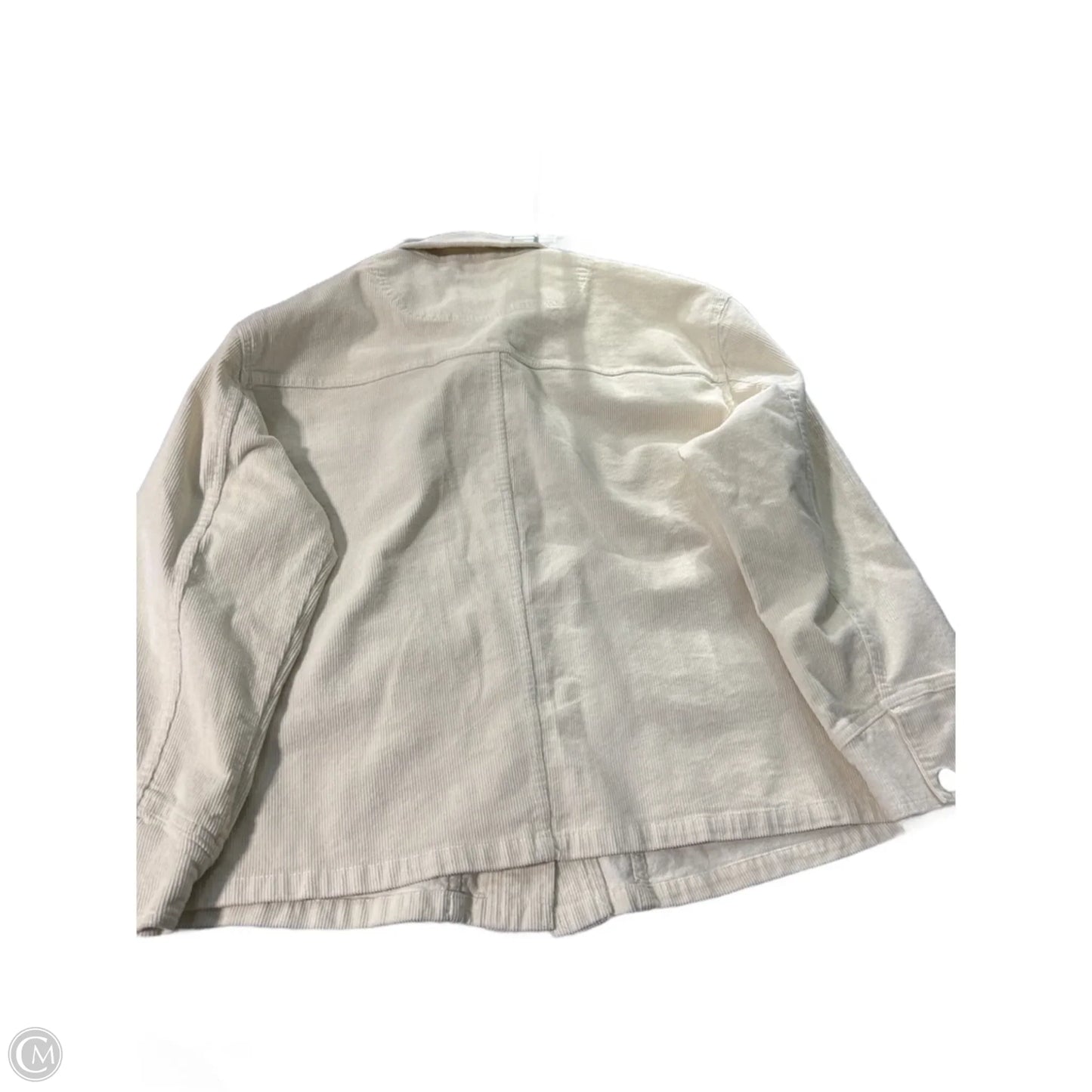 Jacket Denim By Velvet Heart In Cream, Size: M