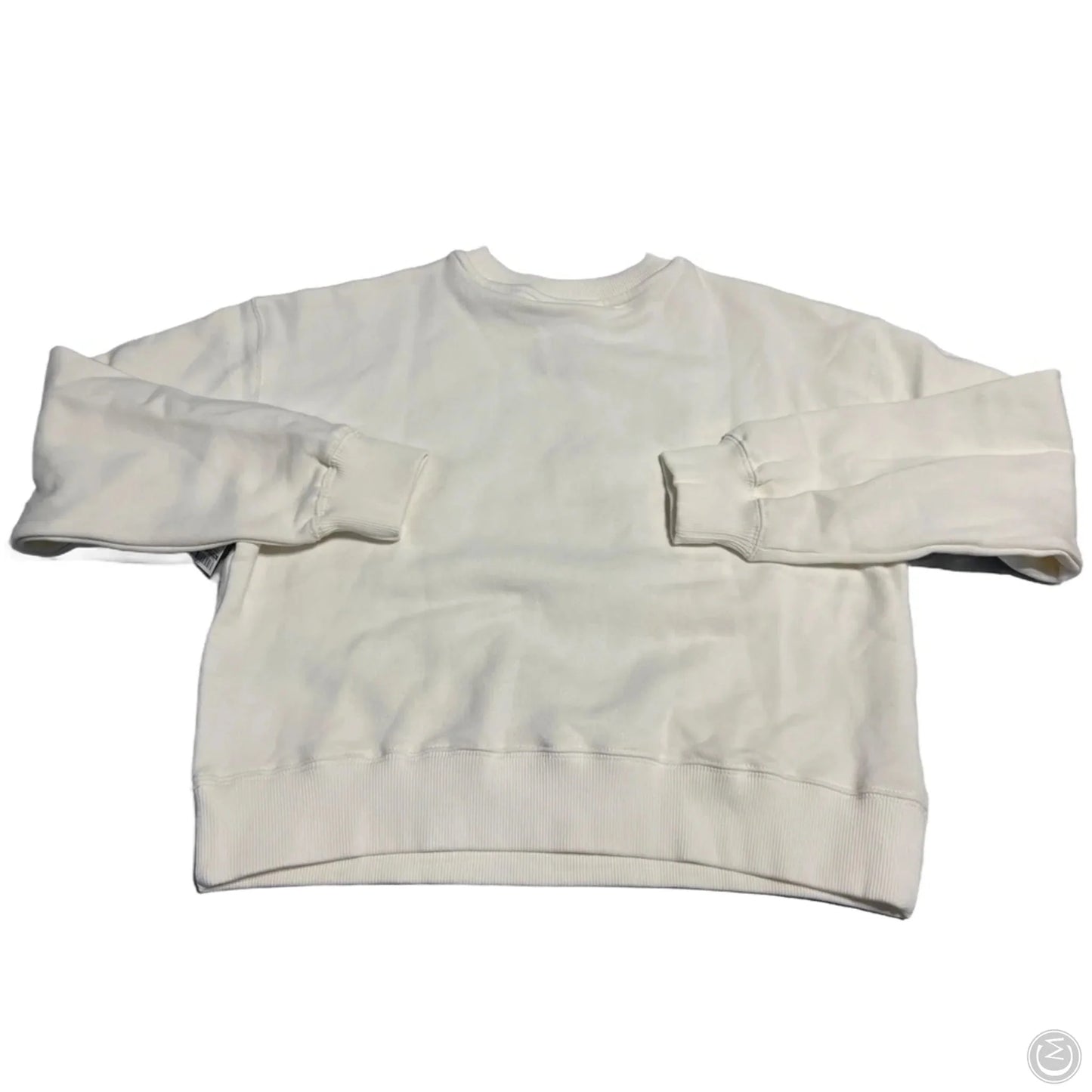 Sweatshirt Crewneck By Woolrich In Cream, Size: Xs
