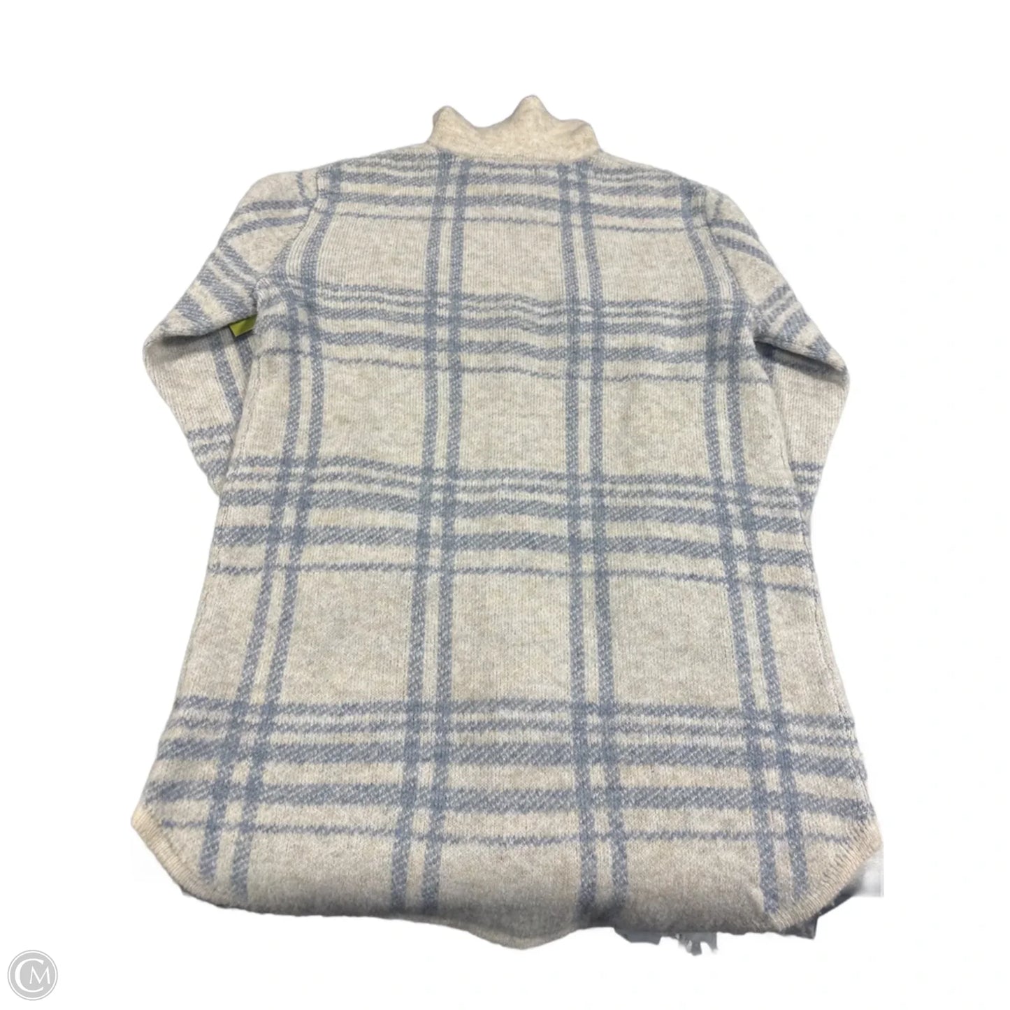 Sweater By Jessica Simpson In Blue & Cream, Size: S